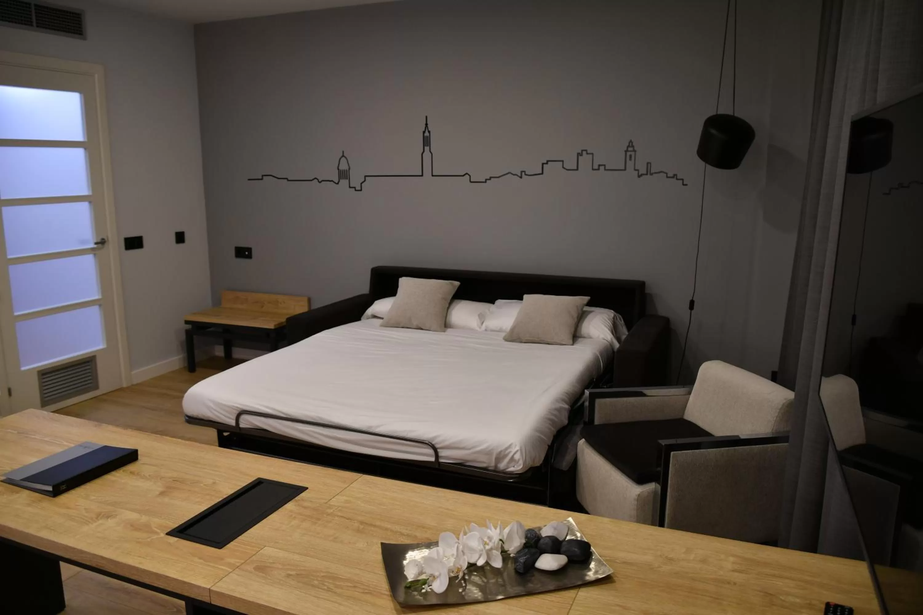 Bed in Hotel Class Valls