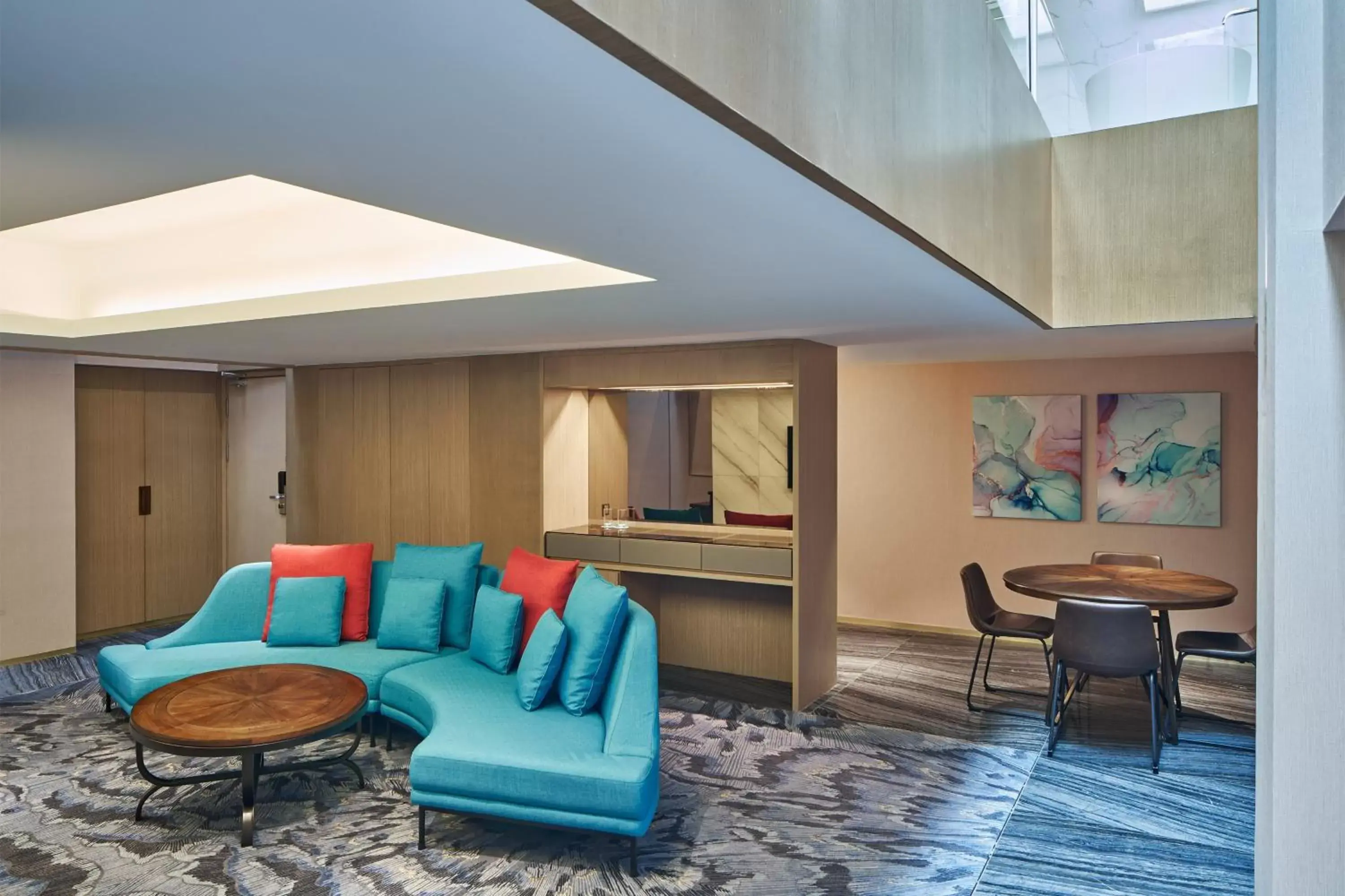 One-Bedroom Bi-Level King Suite - Club Lounge Access ( Loft with no windows ) in Le Meridien Kota Kinabalu One-Bedroom Bi-Level King Suite - Club Lounge Access ( Loft with no windows ) in Le Meridien Kota Kinabalu