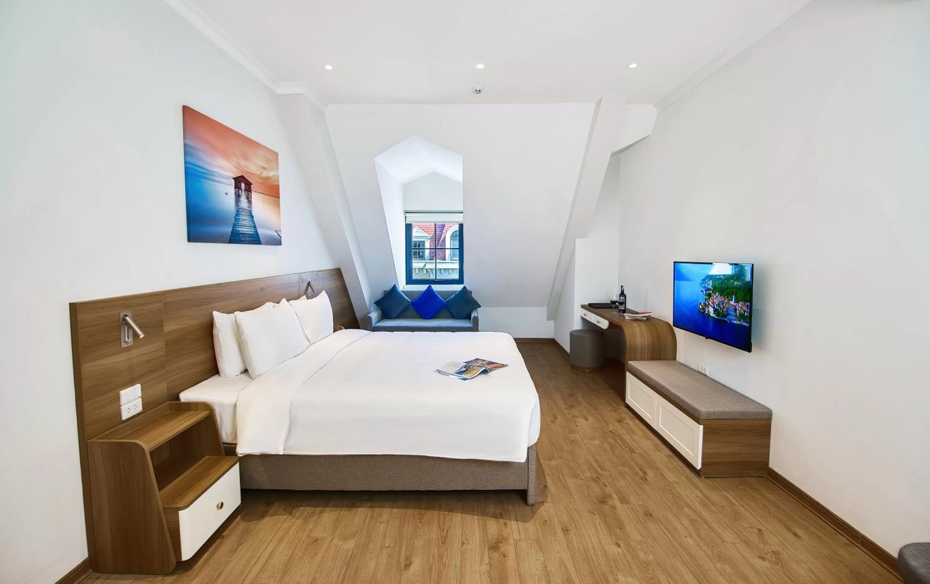 Bed in The Yen Residences Halong