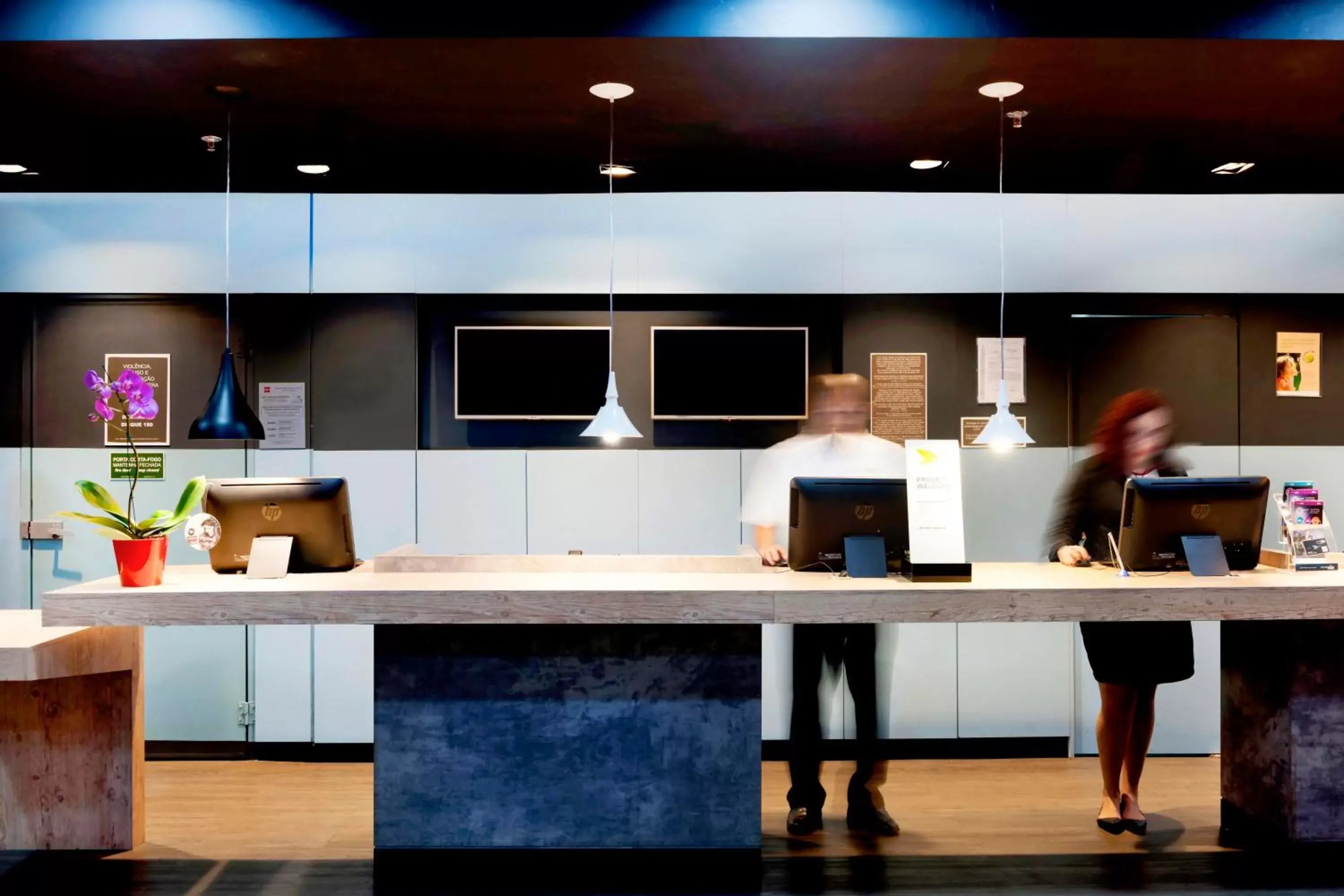 Lobby or reception in ibis Copacabana Posto 5