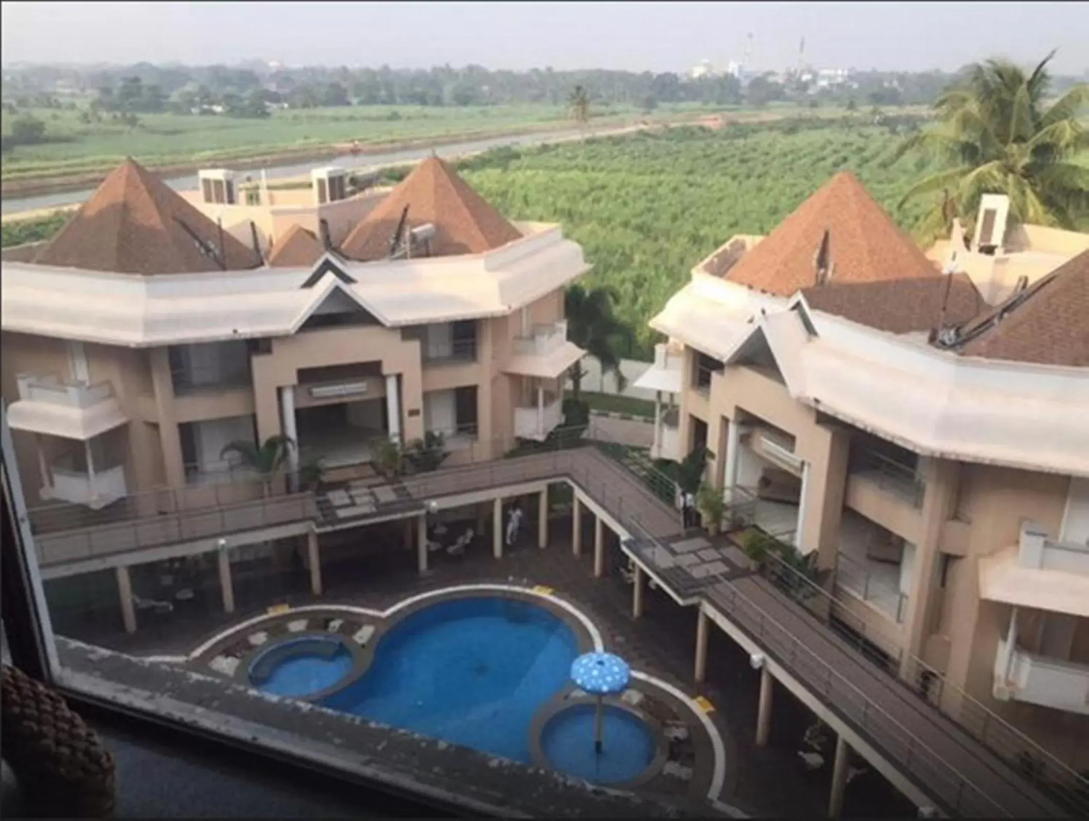 Swimming pool, Pool View in Royal Orchid Central Kireeti-HAMPI Hospet