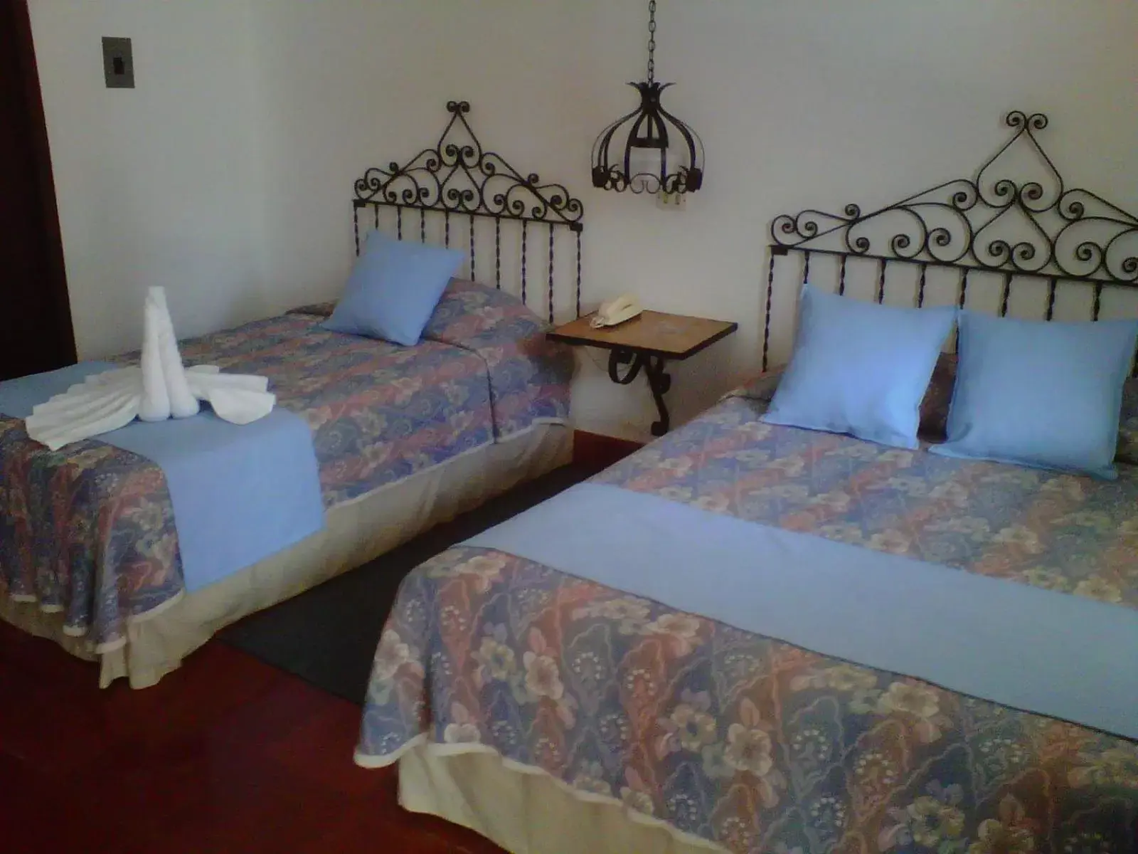 Bed in Hotel Zaci