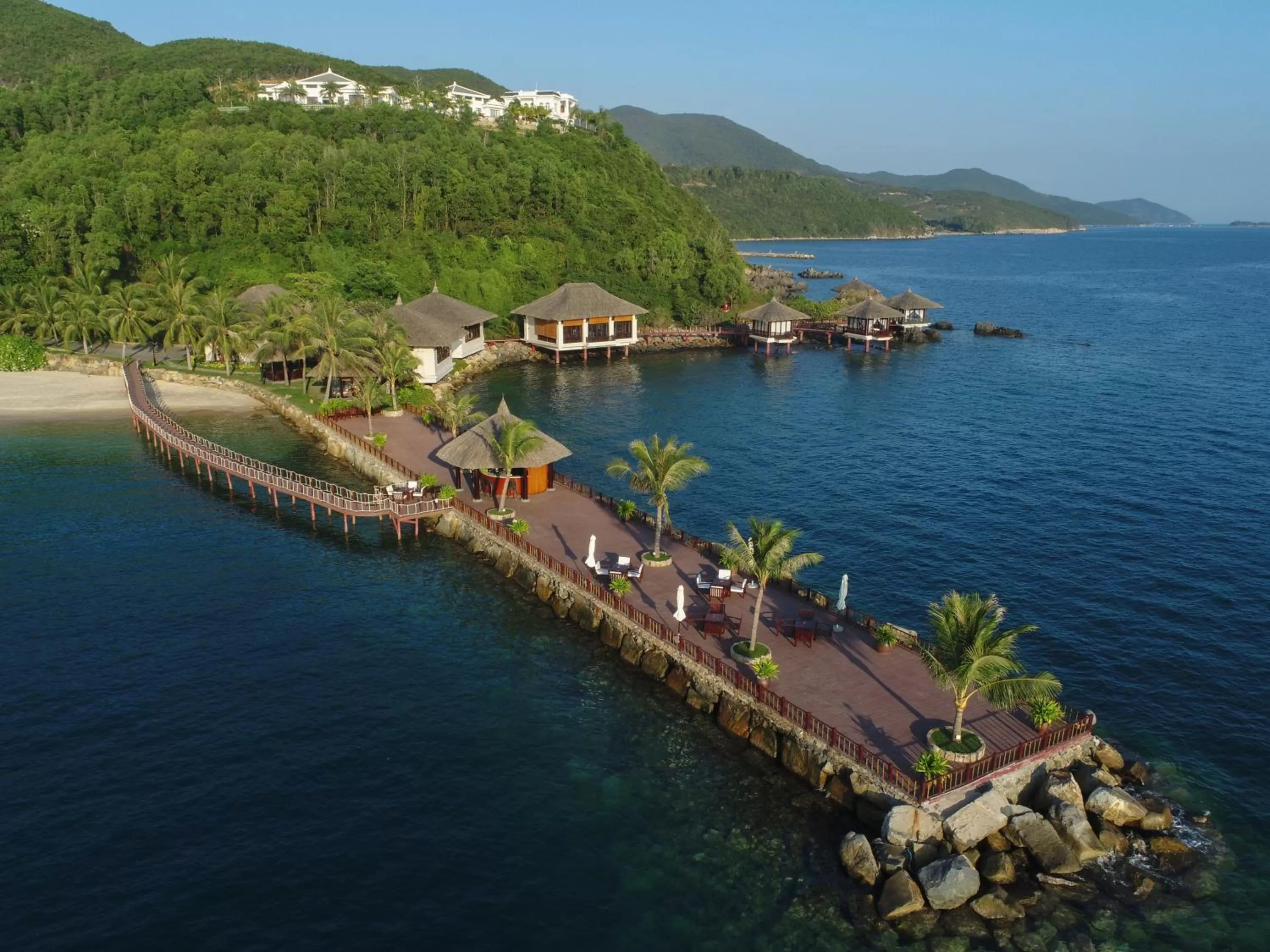 Bird's eye view in Vinpearl Luxury Nha Trang