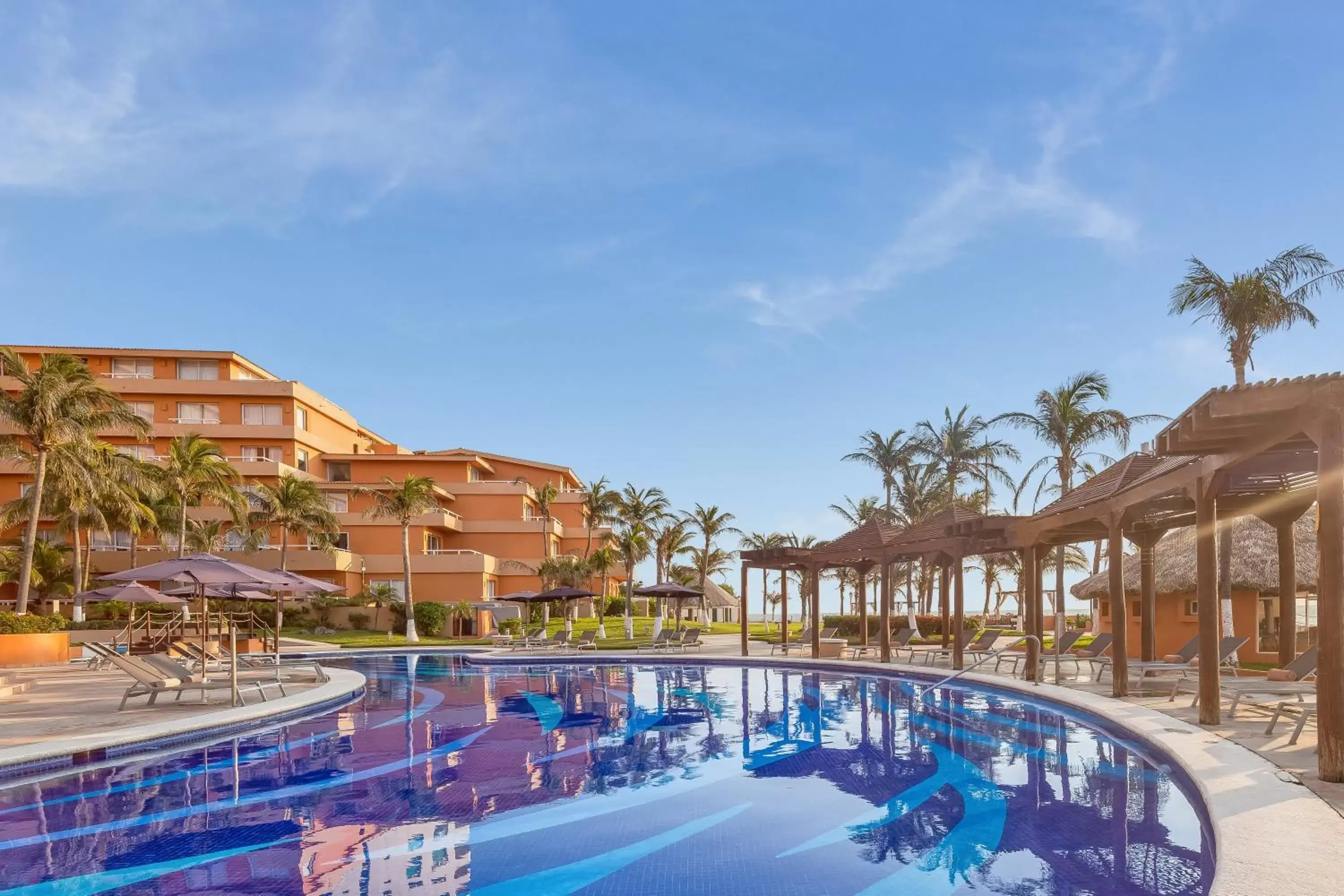 Swimming Pool in Grand Fiesta Americana Veracruz