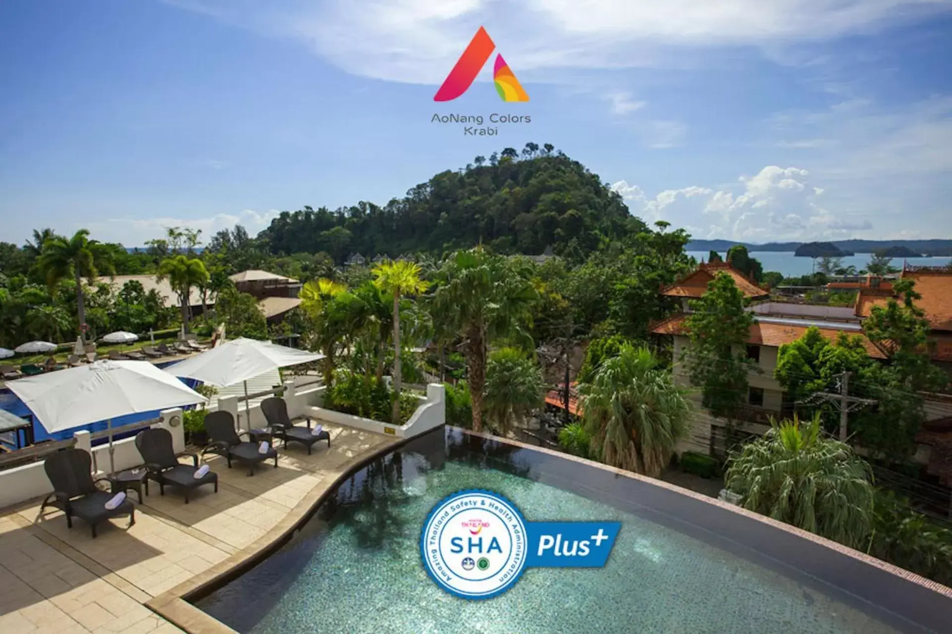 Property building, Pool View in Ao Nang Colors Hotel - Aonang Beach