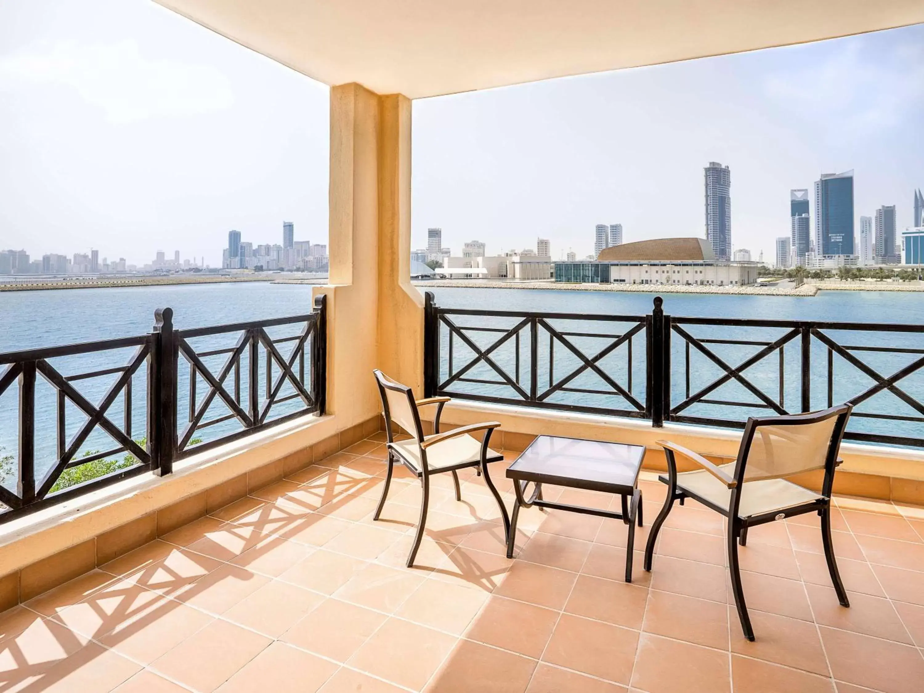 Photo of the whole room, Balcony/Terrace in Novotel Bahrain Al Dana Resort