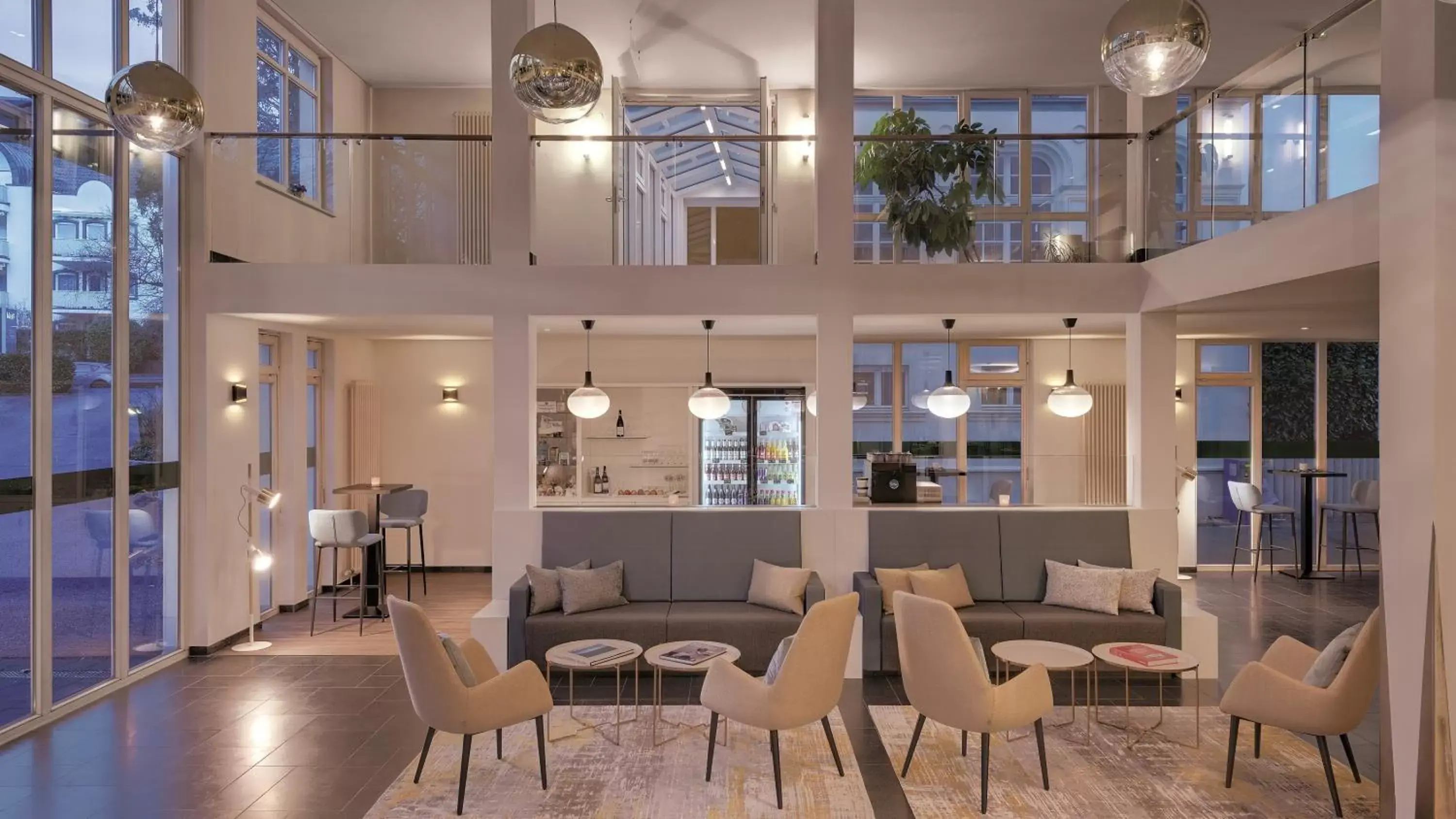 Lobby or reception in Hotel the YARD Bad Honnef Lobby or reception in Hotel the YARD Bad Honnef