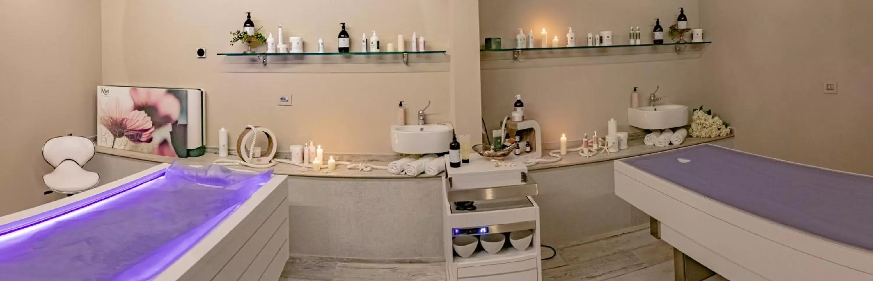 Spa and wellness centre/facilities in Hotel Miramare & Spa