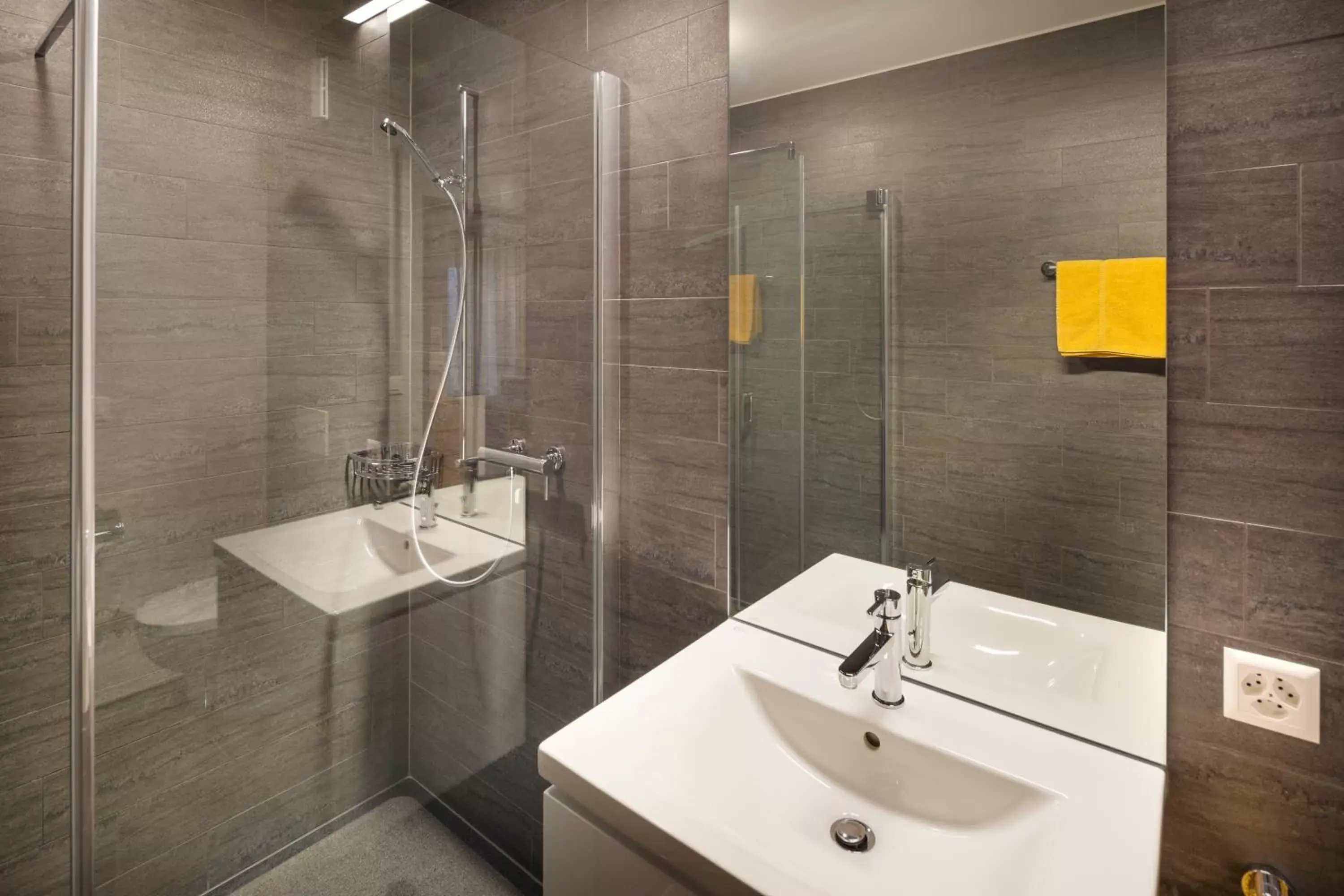 Bathroom in Aparthotel-aarau-WEST Swiss Quality