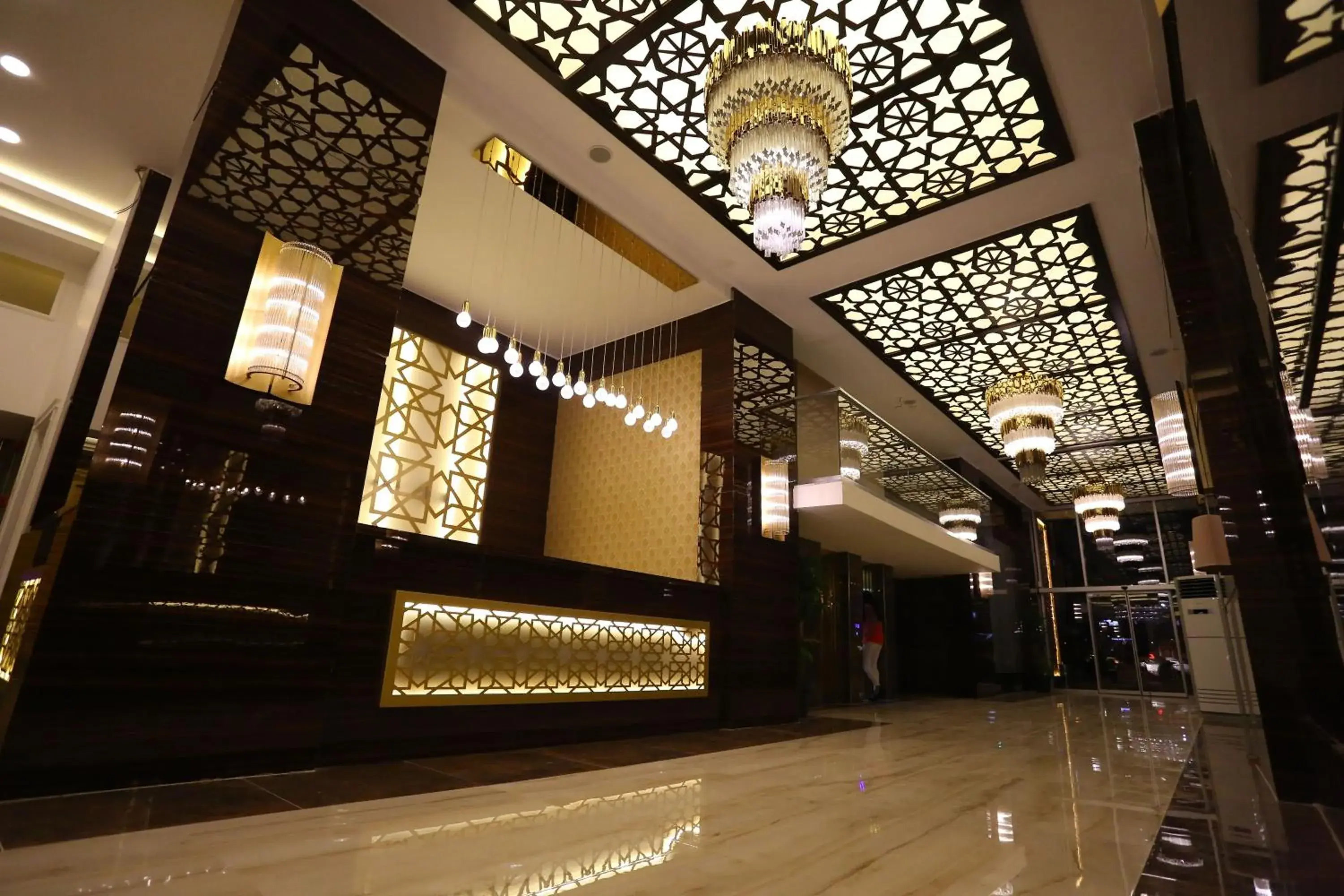 Lobby or reception in Bilgehan Hotel