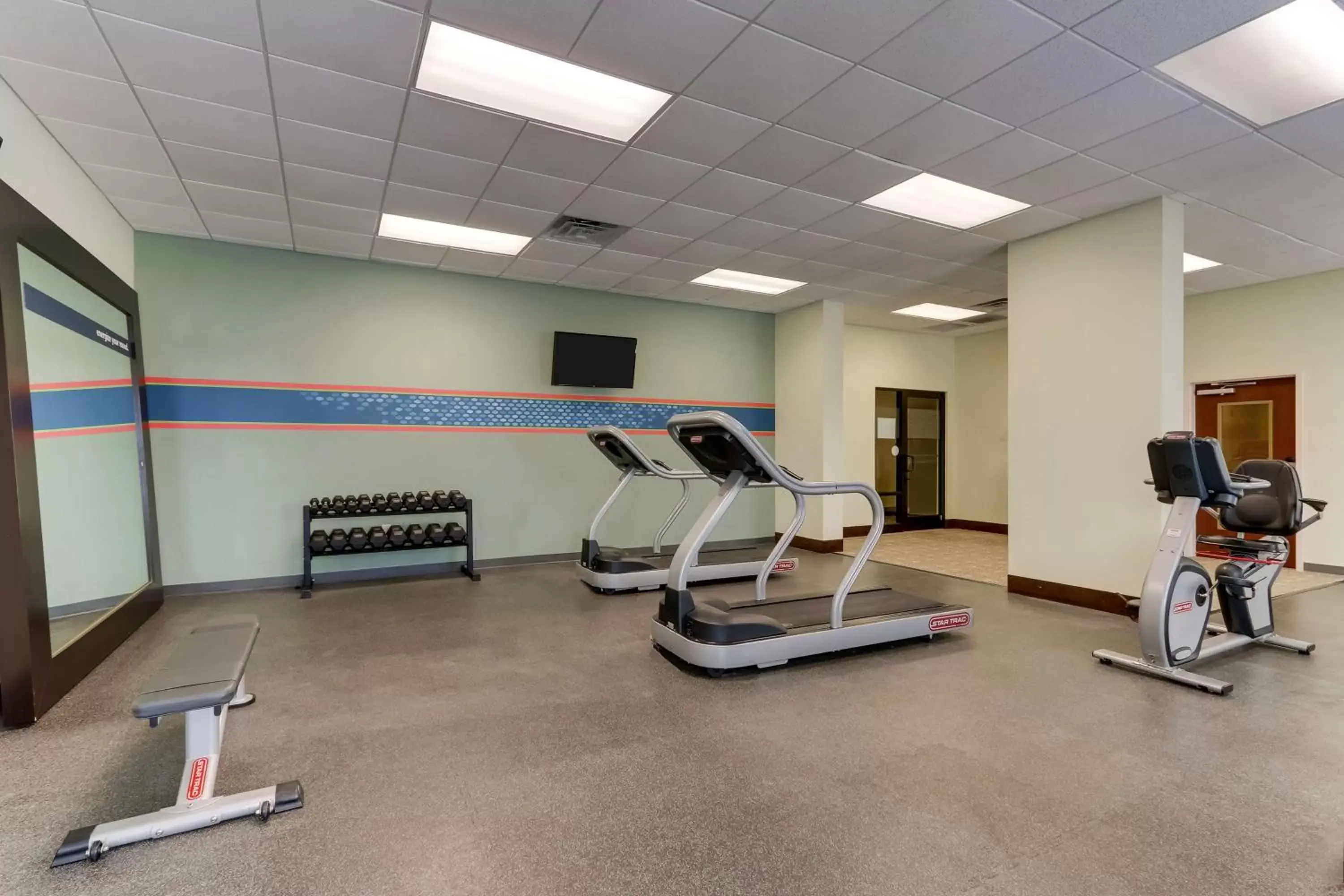 Fitness centre/facilities, Fitness Center/Facilities in Hampton Inn and Suites Swansboro Near Camp Lejeune