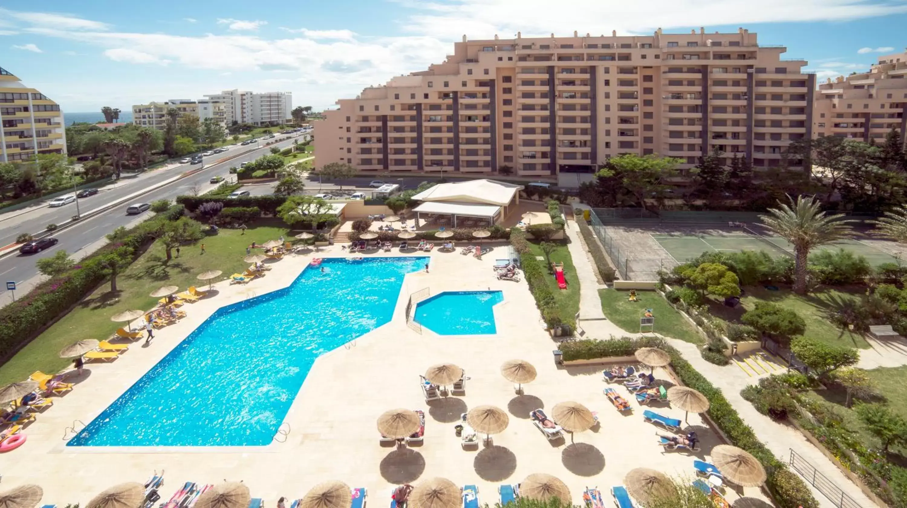 Balcony/Terrace, Pool View in RR Club Amarilis