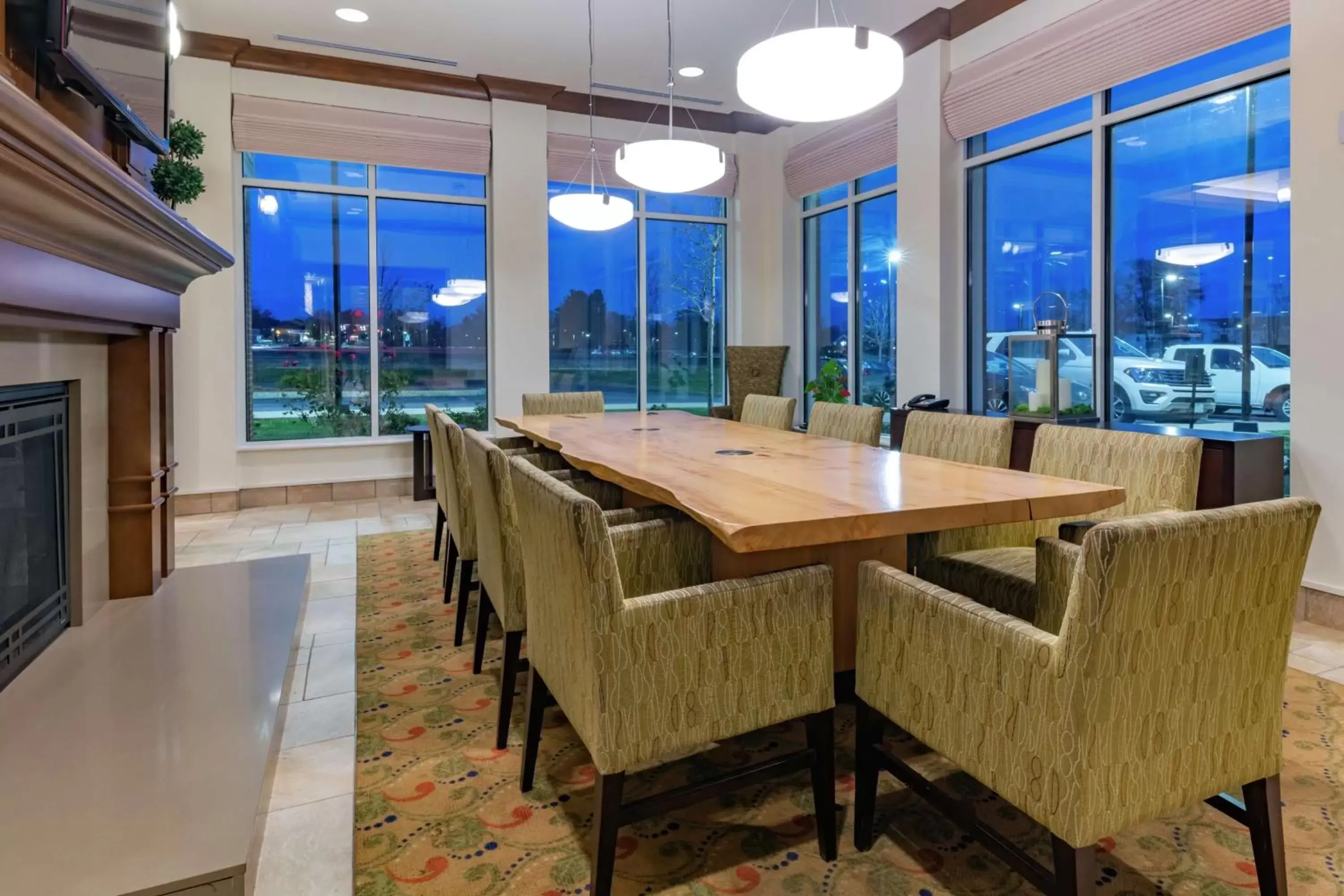 Lobby or reception in Hilton Garden Inn Devens Common