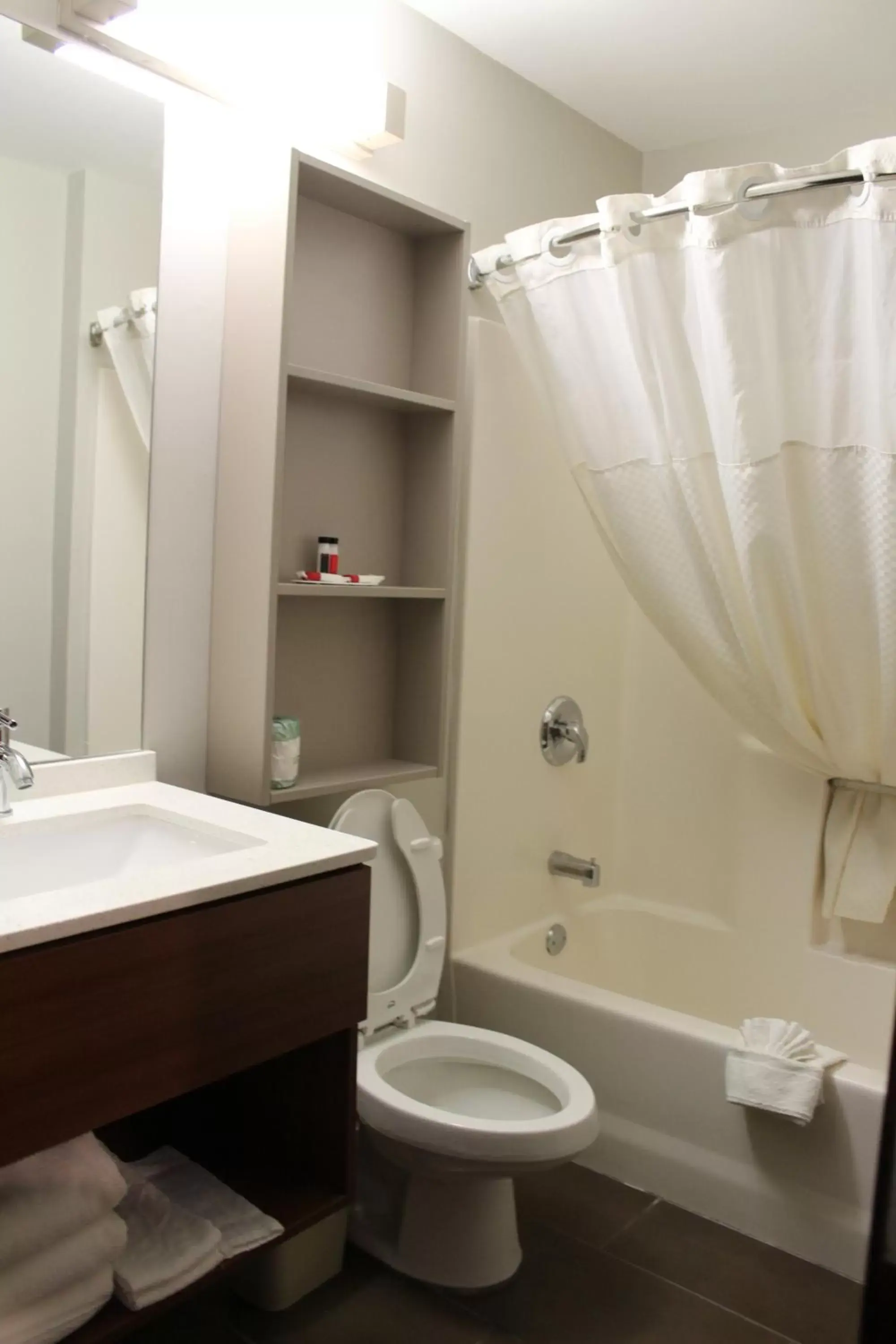 Bathroom in Microtel Inn & Suites by Wyndham