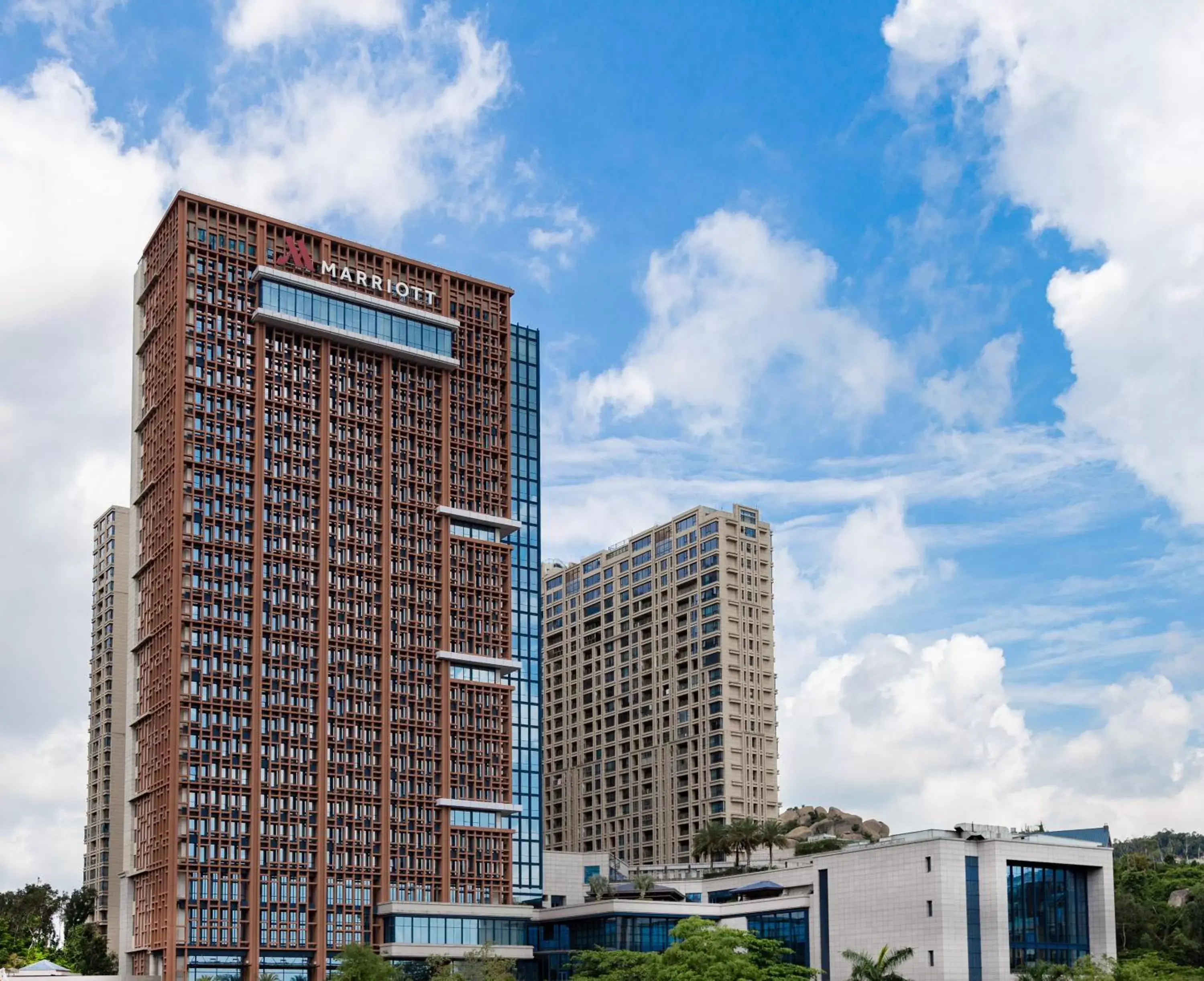 Property building in Zhuhai Marriott Hotel