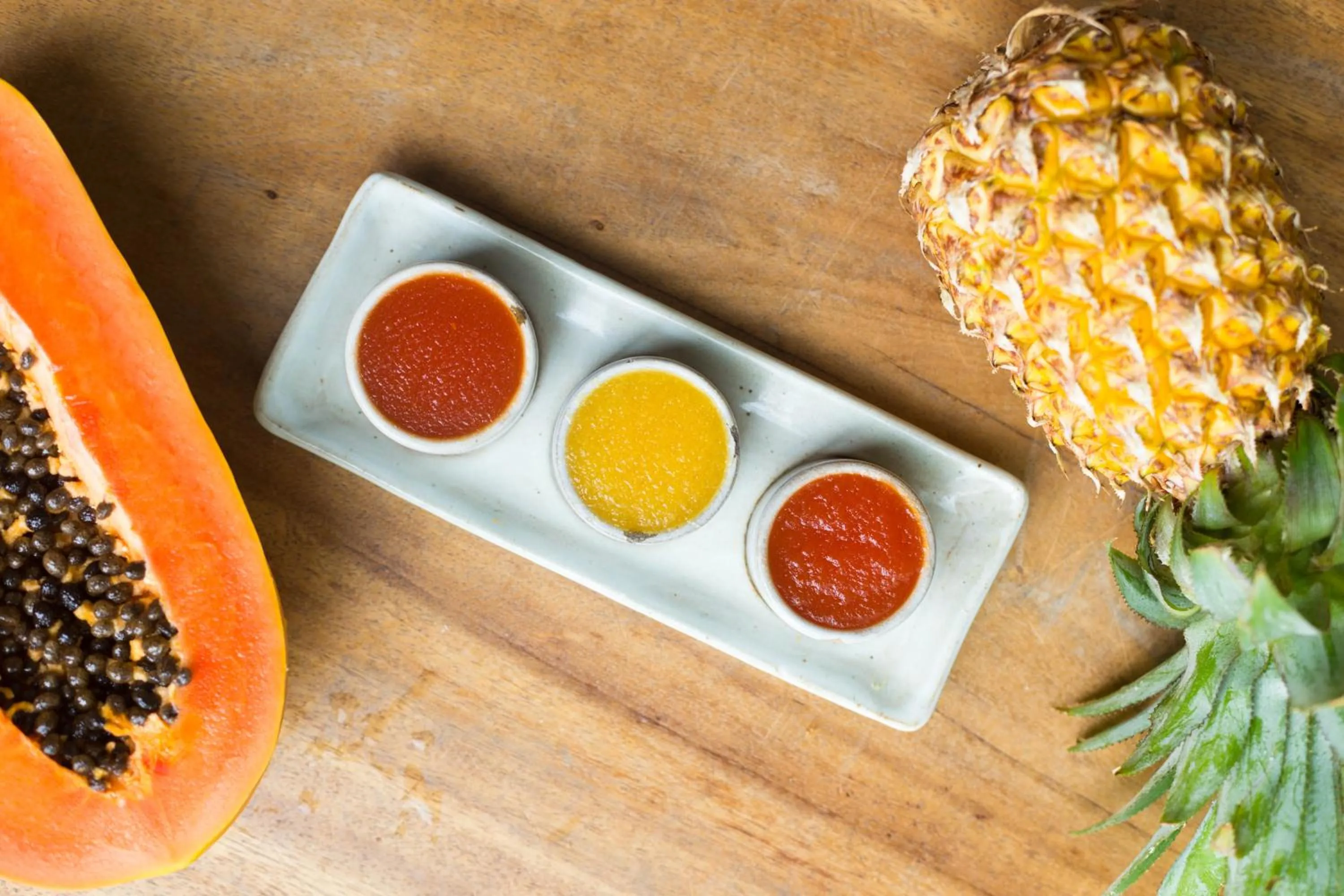 Food and drinks in Sarai and Wander Resort