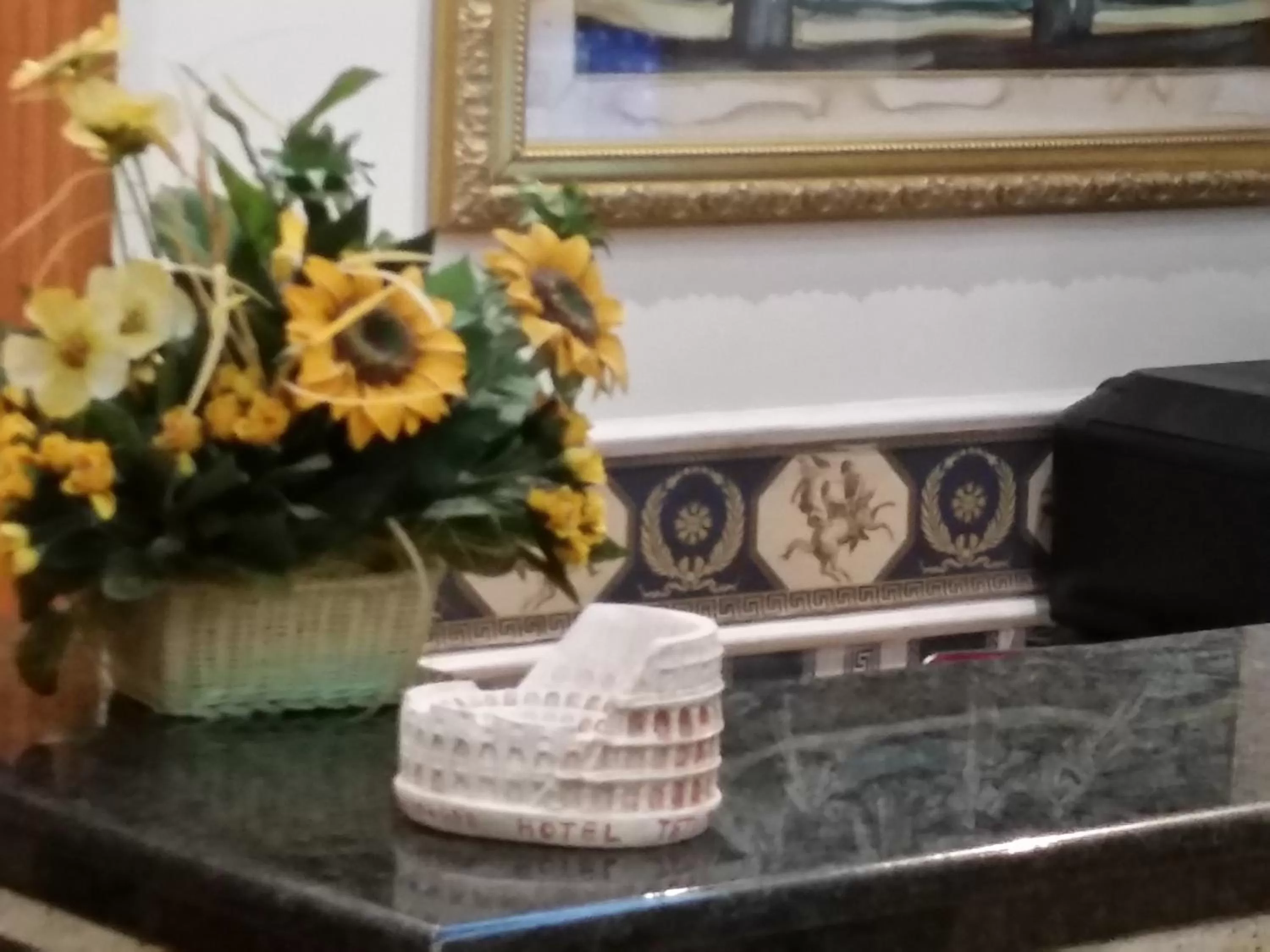 Lobby or reception in Hotel Teti