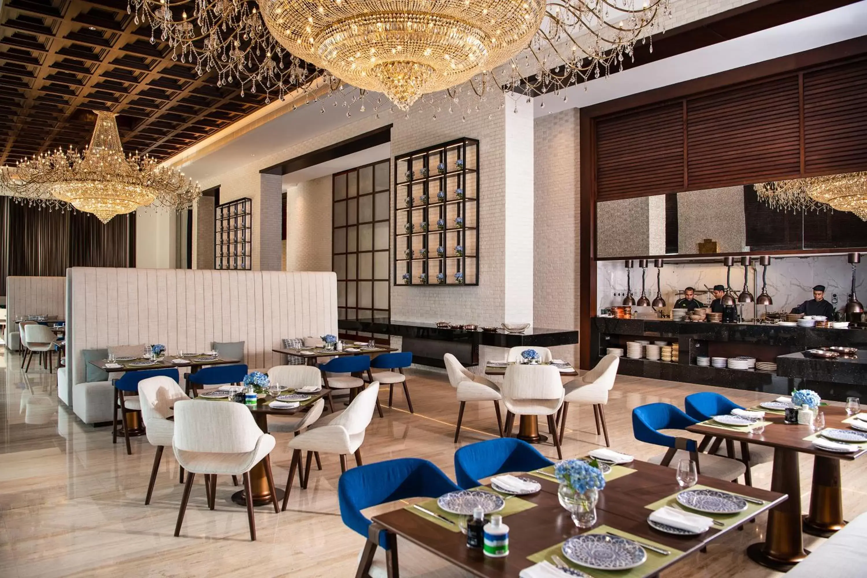 Breakfast, Restaurant/Places to Eat in Al Jaddaf Rotana Suite Hotel