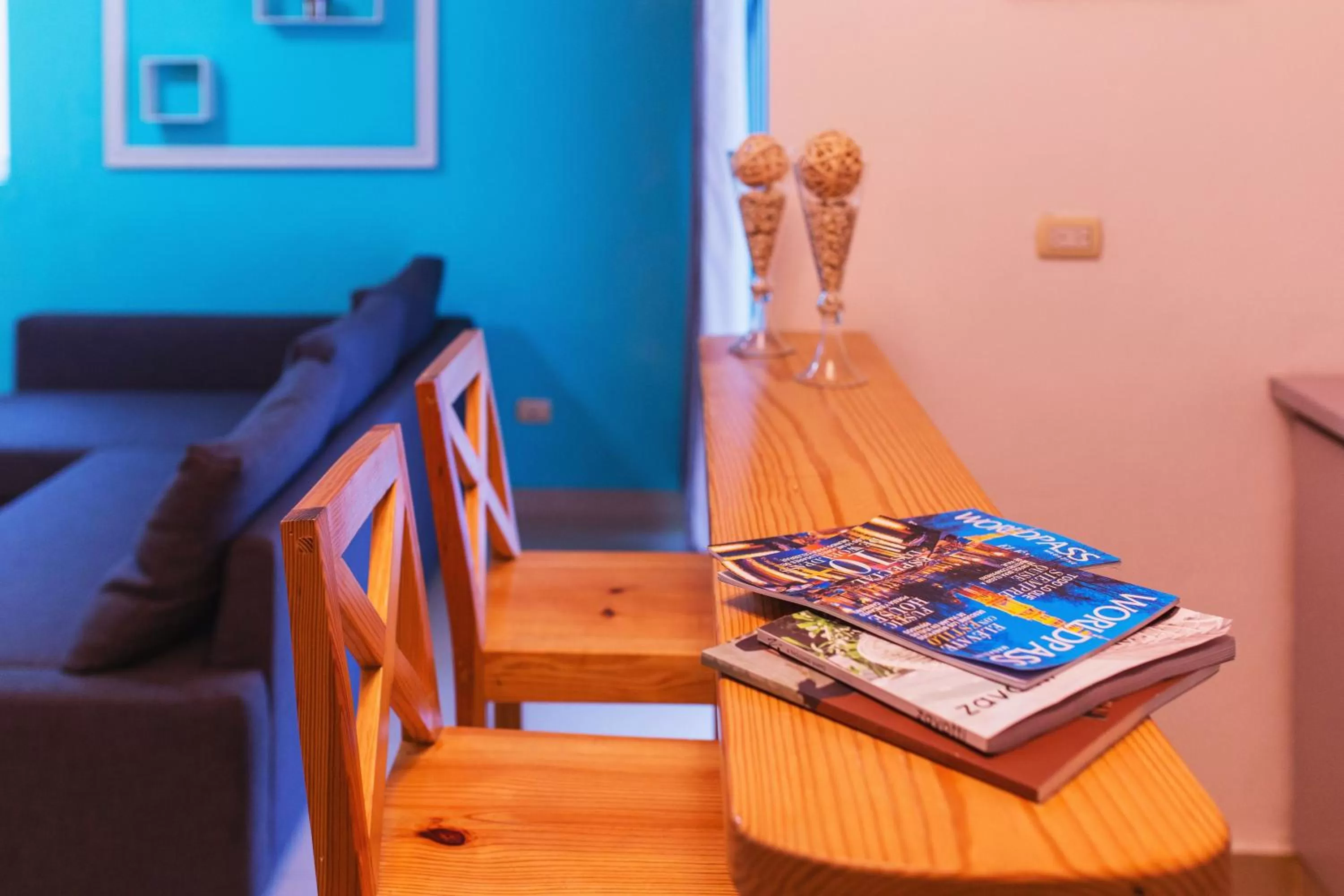 Seating area in Green Coast Beach Hotel