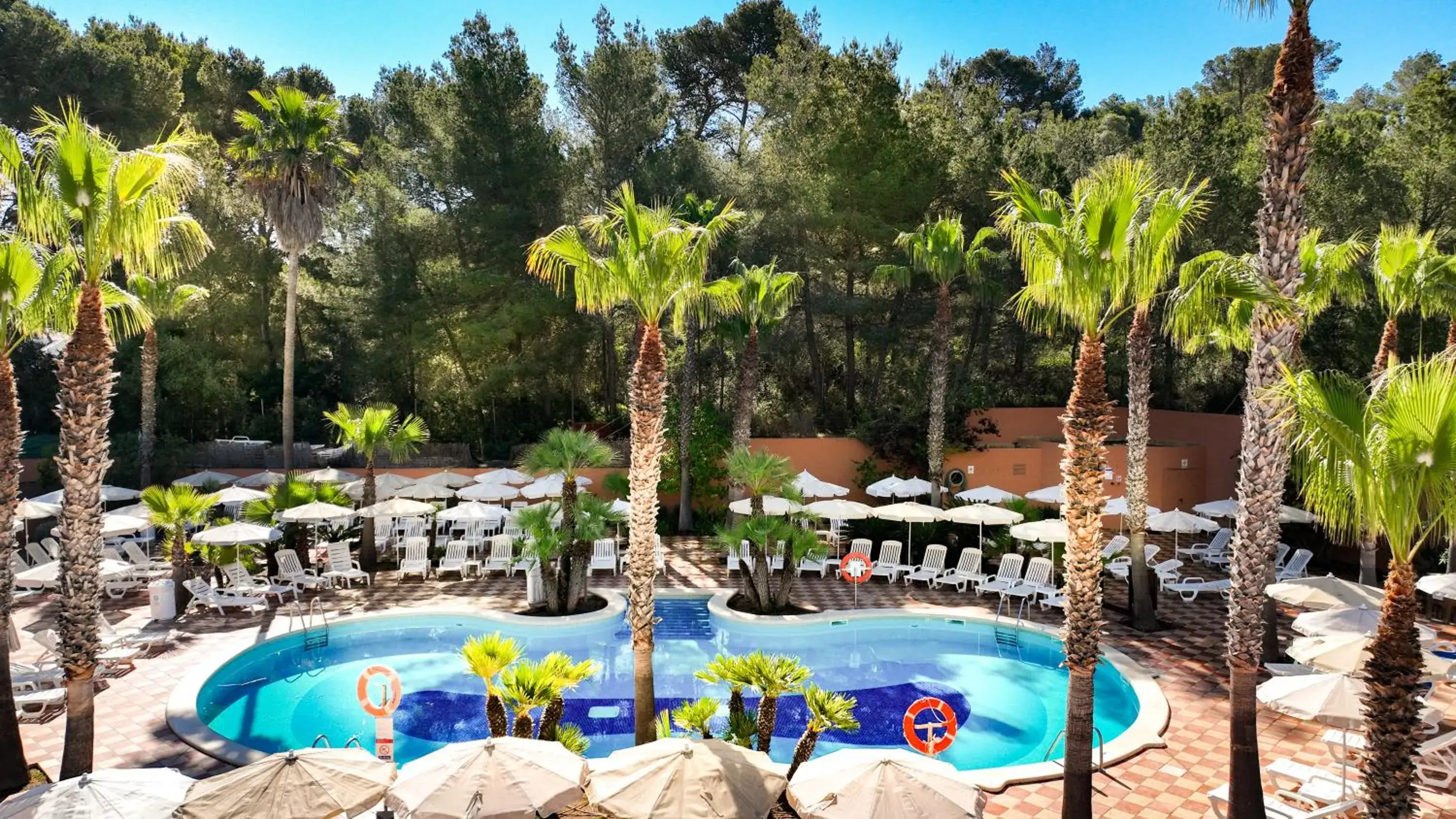 Pool View in Hotel Cala Romantica Mallorca