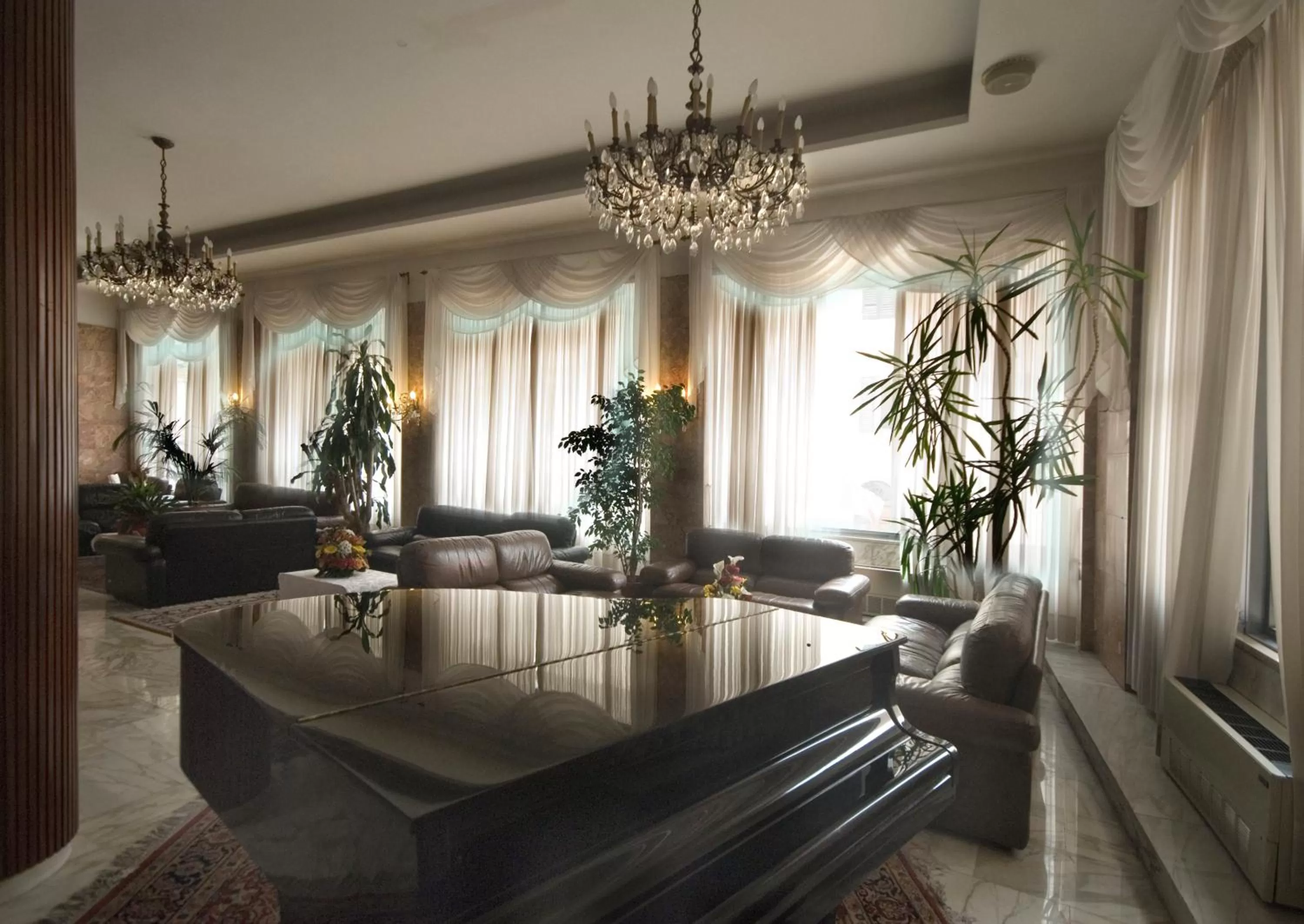 Lobby or reception in Grand Hotel Duomo