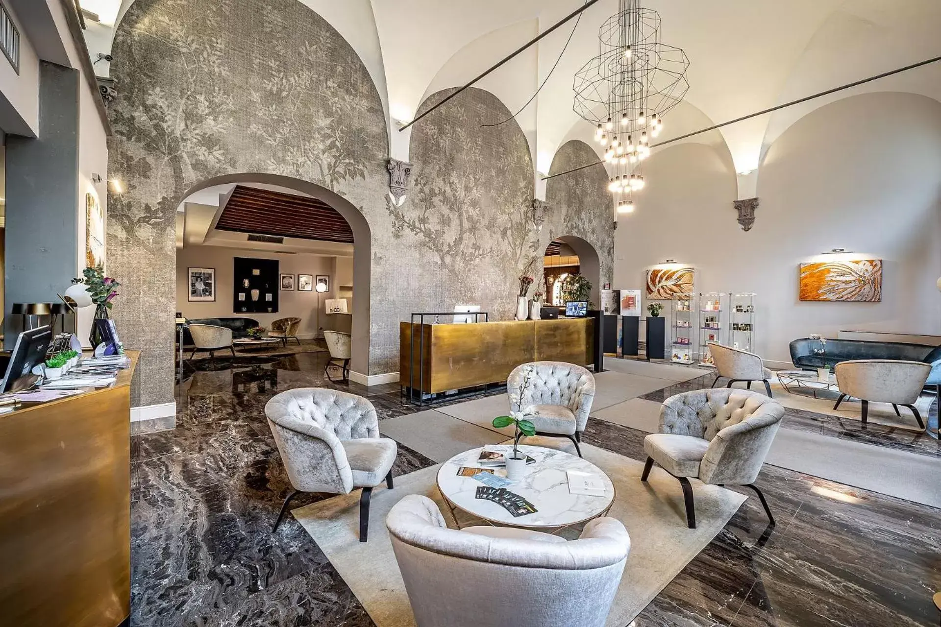 Lobby or reception, Seating Area in Palazzo Alfieri Residenza D'Epoca - Alfieri Collezione