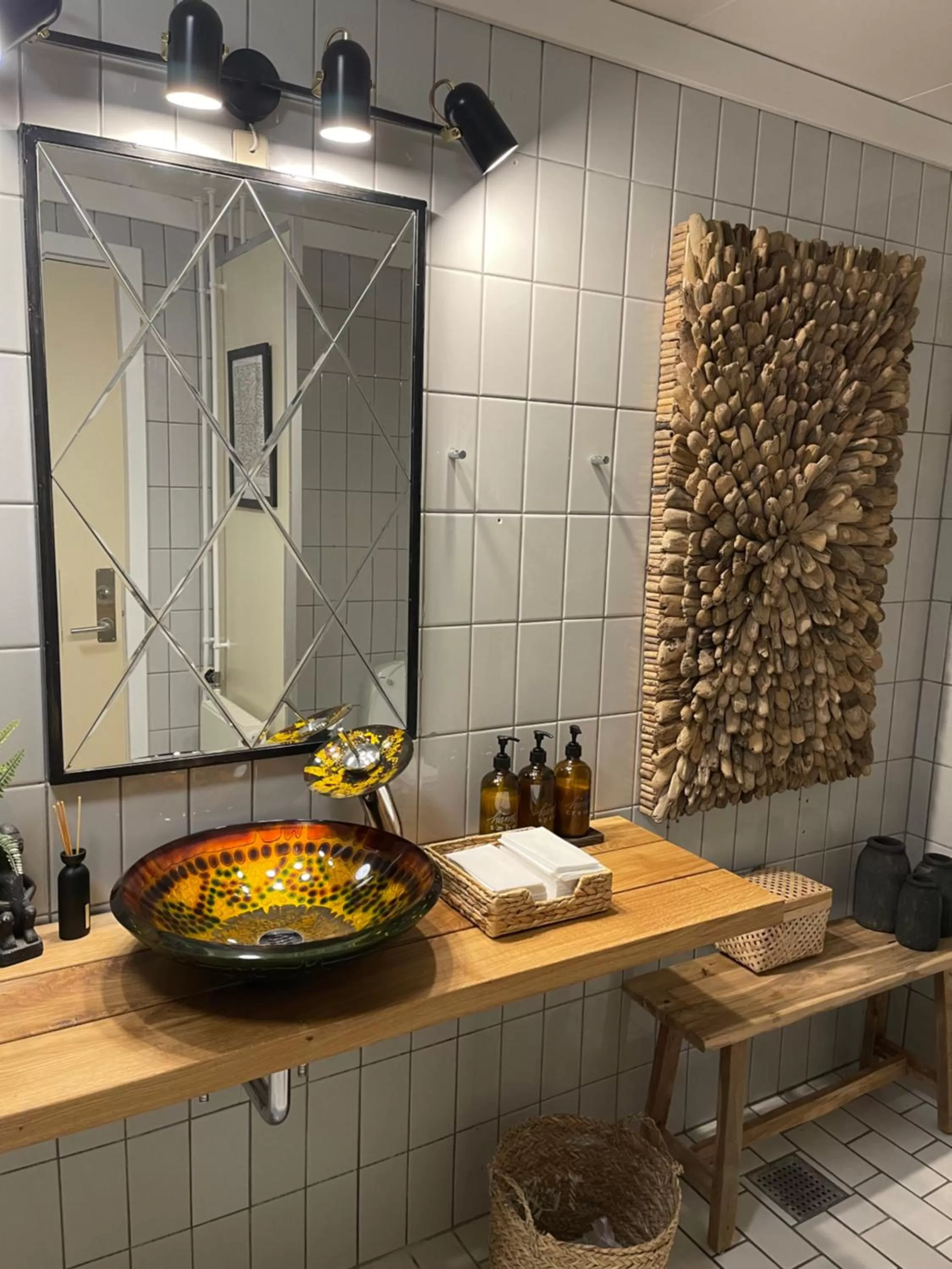 Bathroom in City Hotel Nattergalen