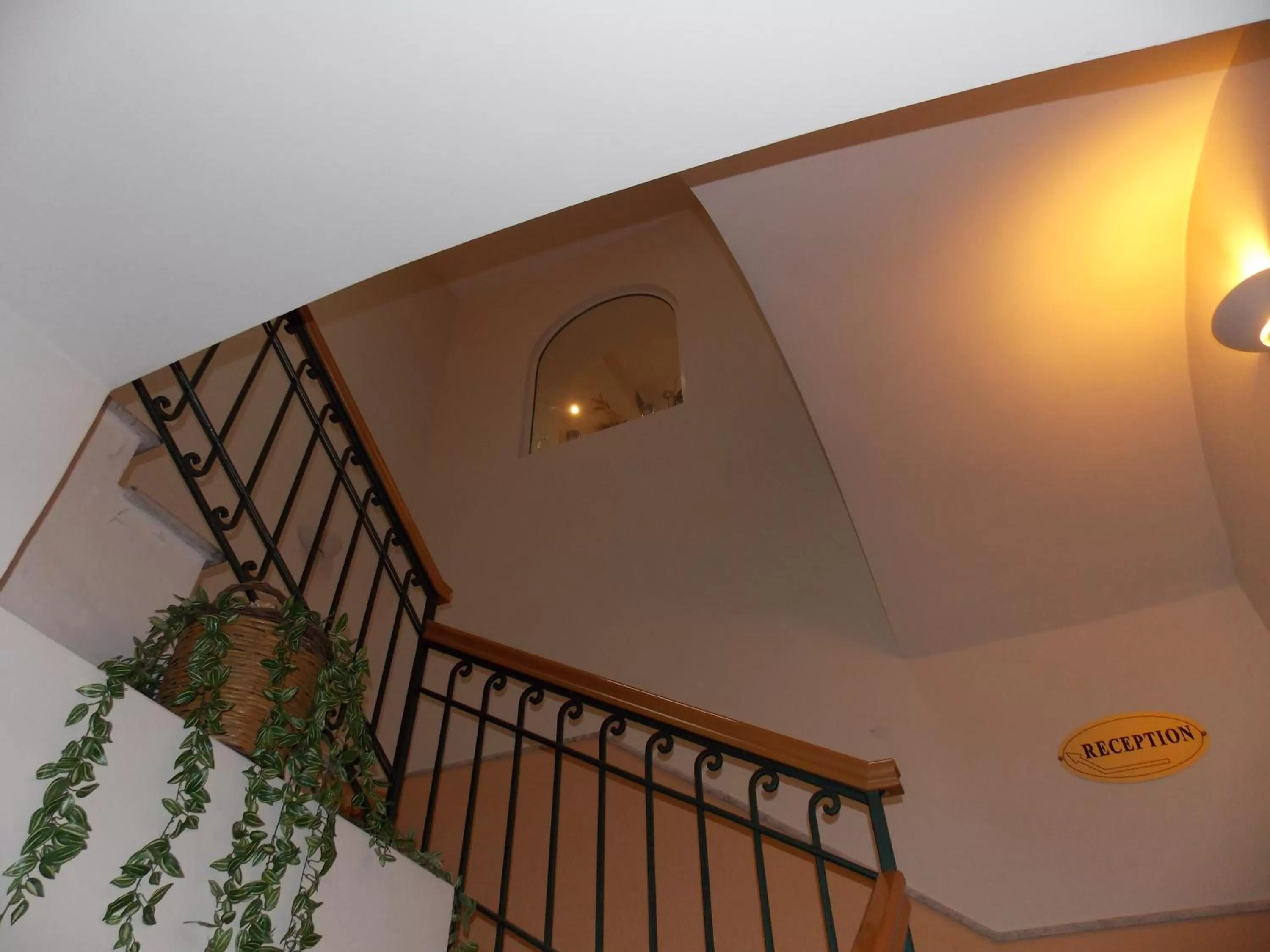 Decorative detail in Albergo Roma