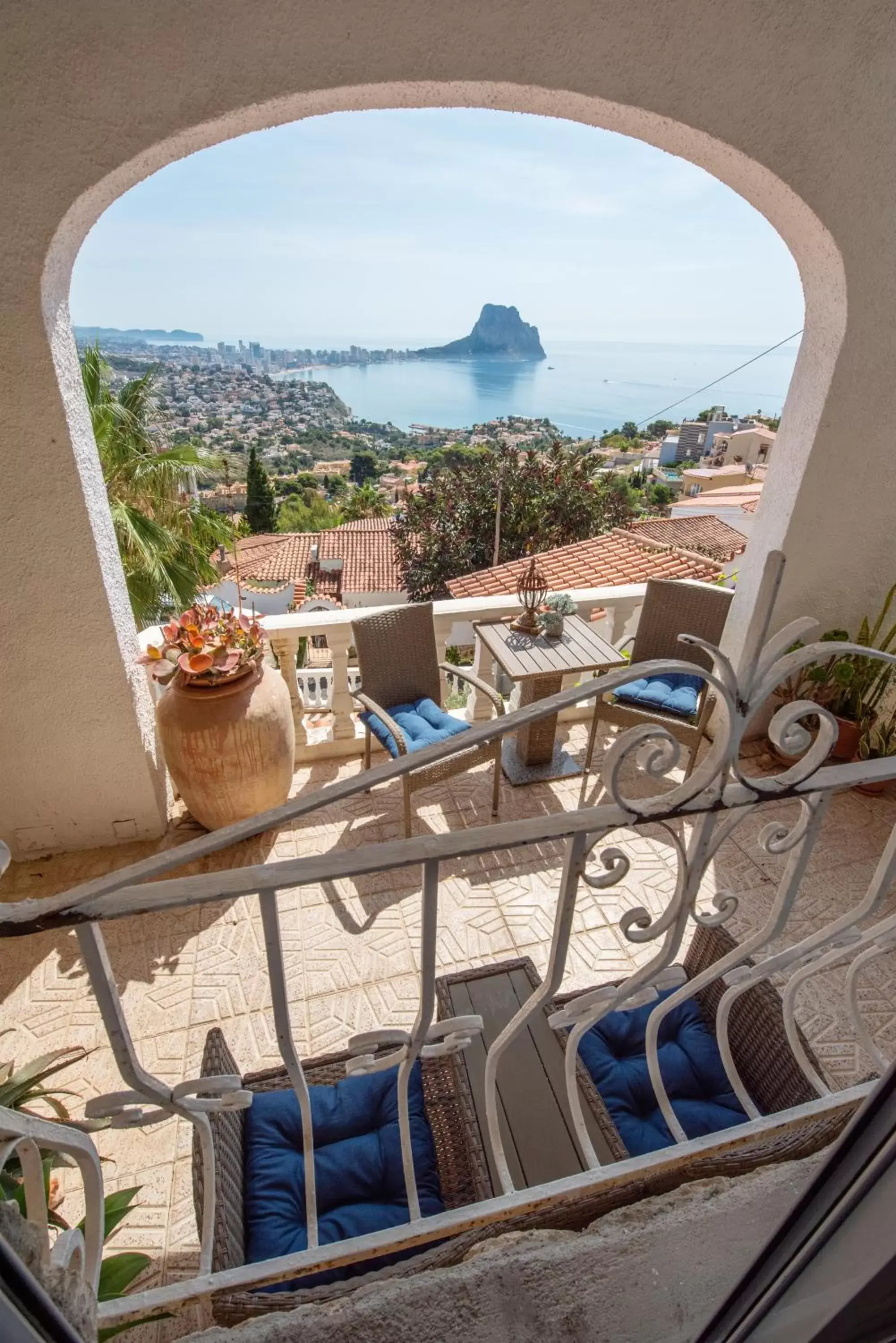 Balcony/Terrace in Villa Vista Calpe