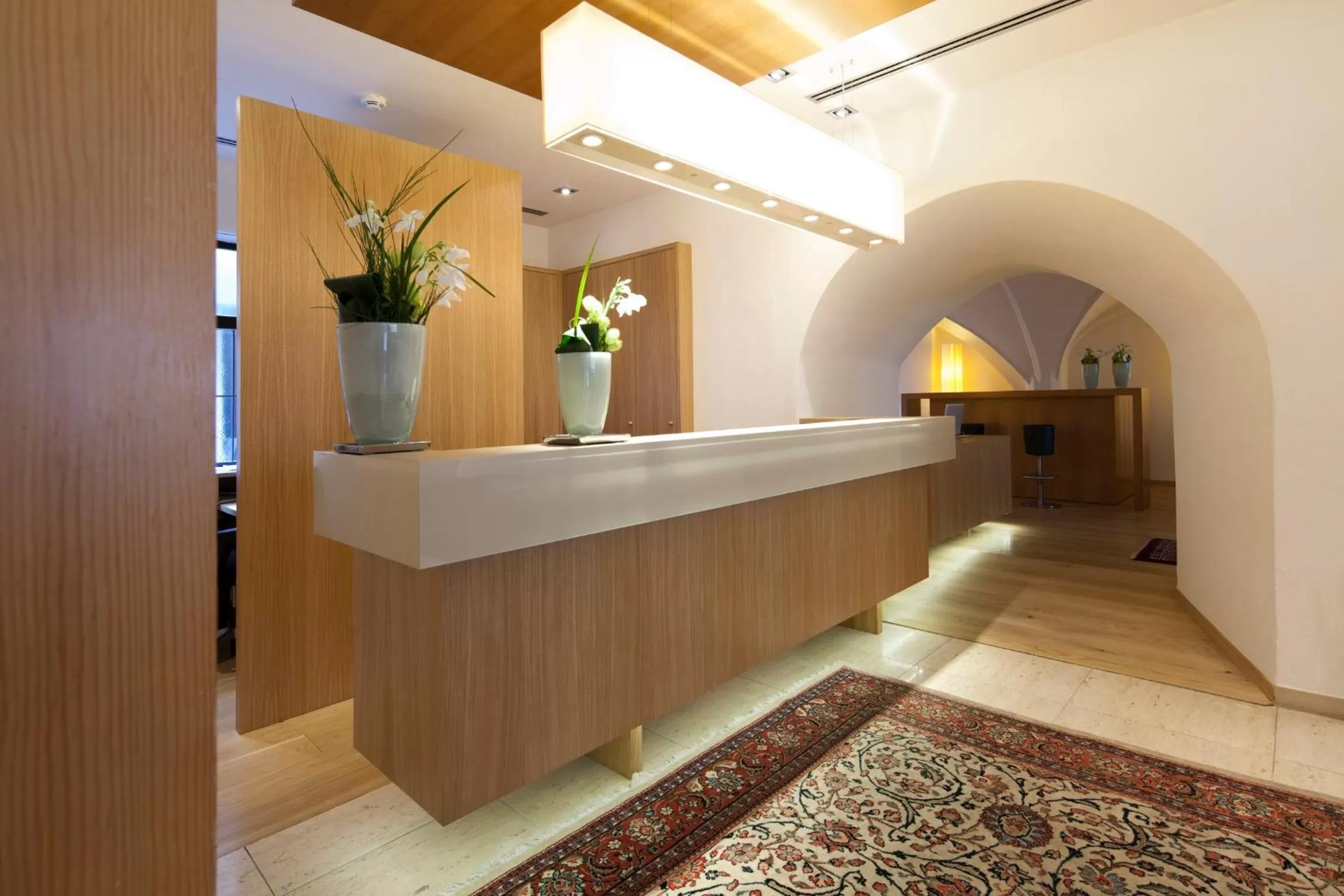 Lobby or reception in Hotel Maximilian - Stadthaus Penz