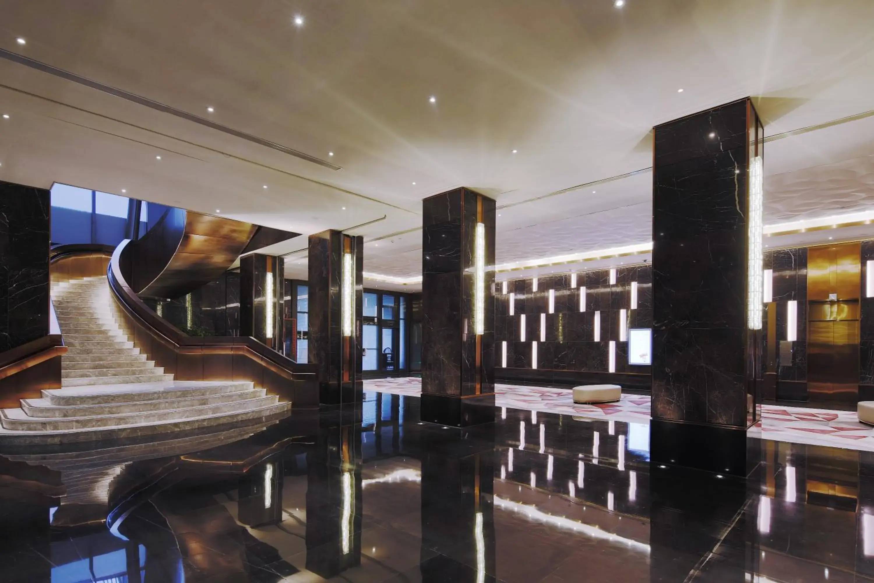 Lobby or reception in Fairmont Nanjing