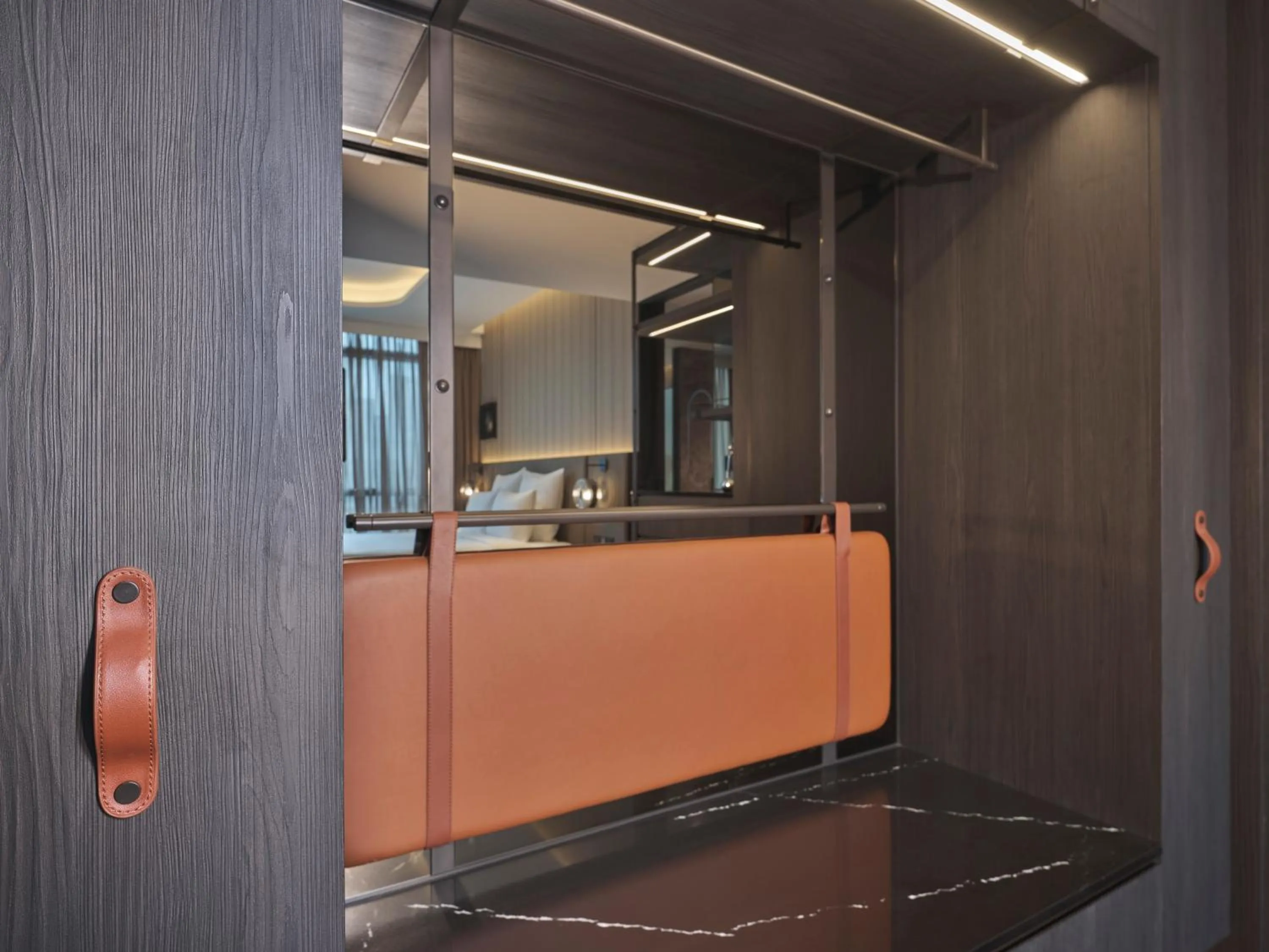 wardrobe in Pullman Singapore Hill Street