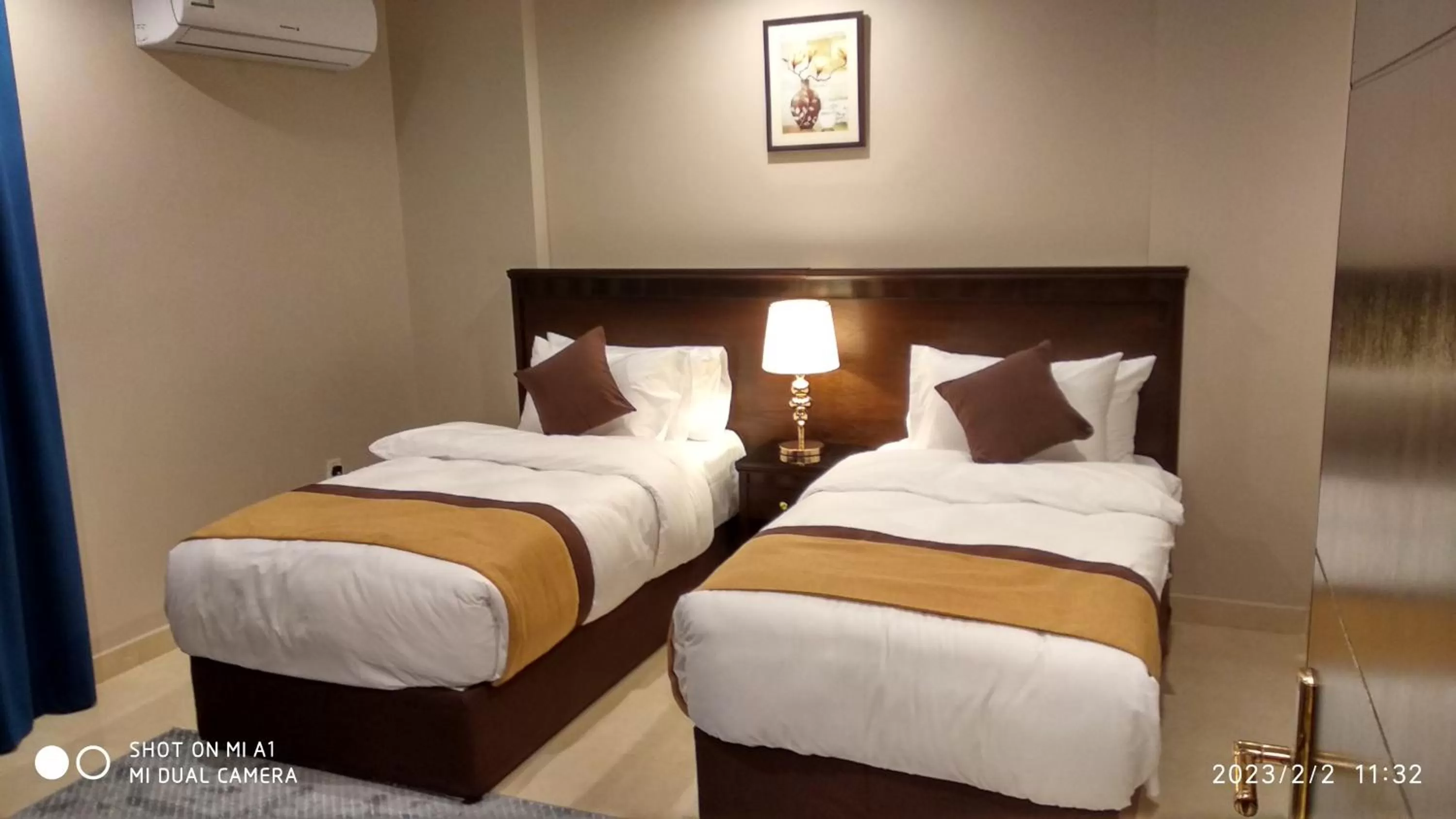 Bed in يان للشقق المخدومة - Yan Apartments