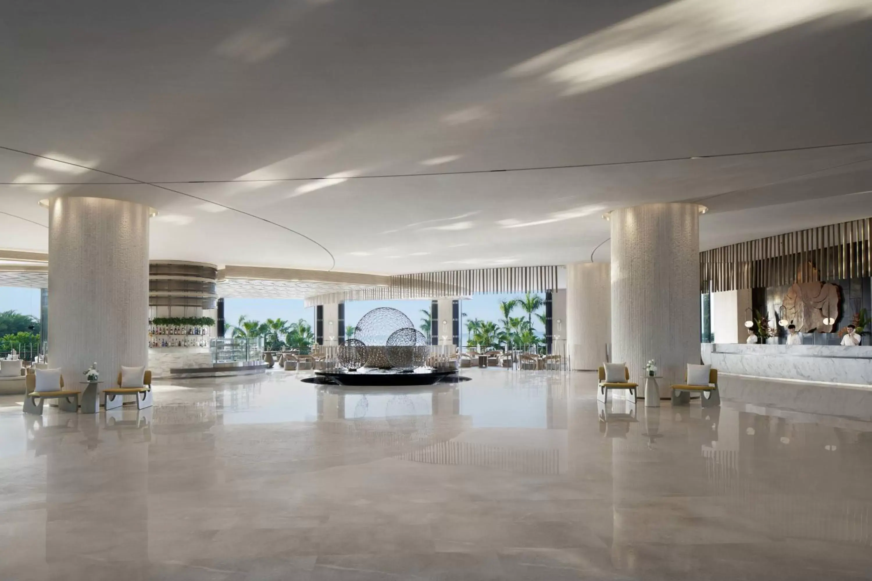 Lobby or reception in Sanya Marriott Yalong Bay Resort & Spa