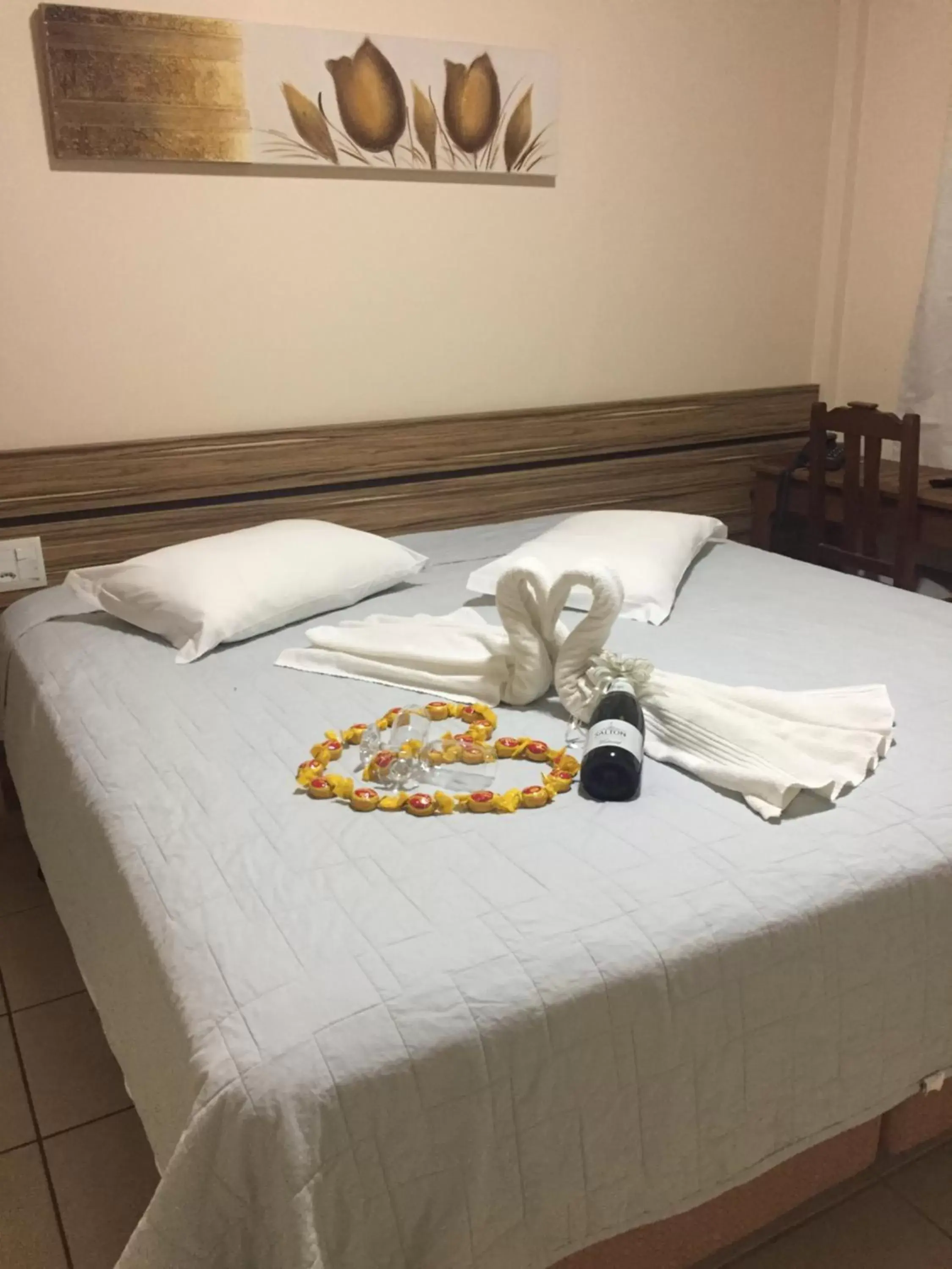 Bed in Hotel Raio de Sol Bed in Hotel Raio de Sol