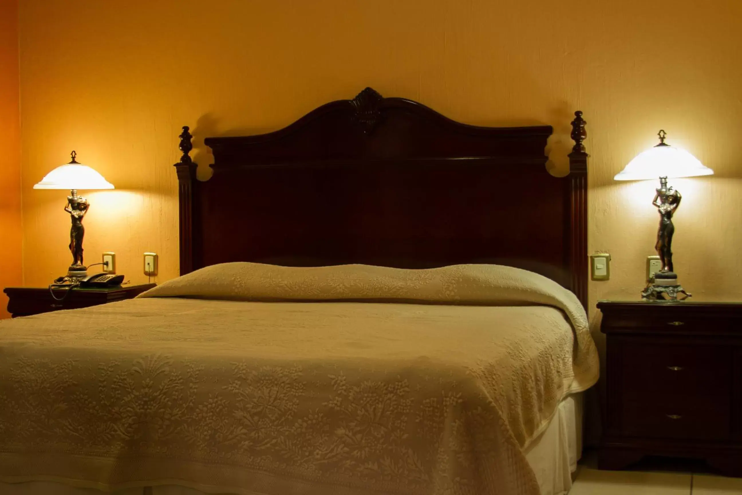 Bed in Hotel Casa Dulce Maria