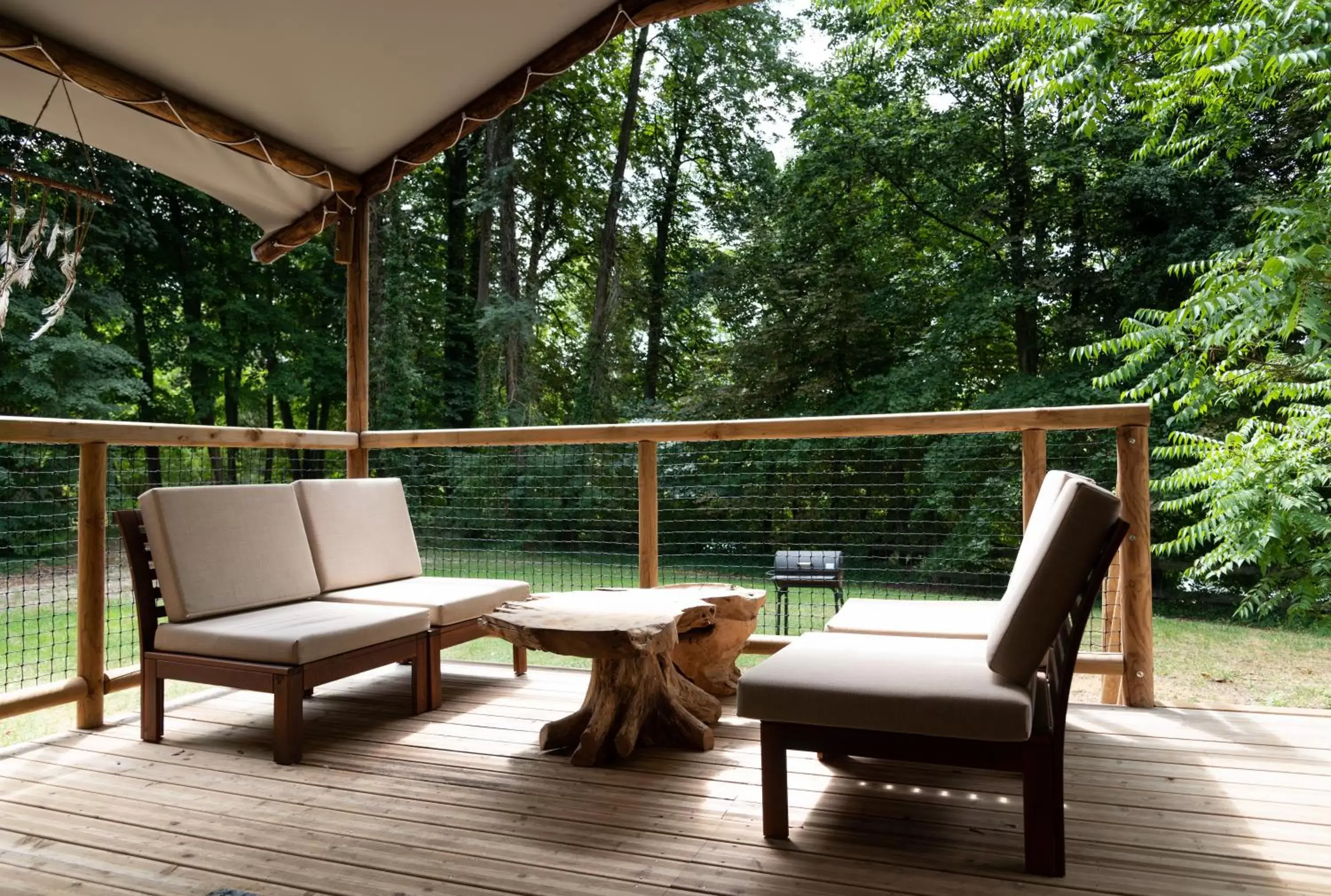 Balcony/Terrace in Le Village de la Champagne - Slowmoov