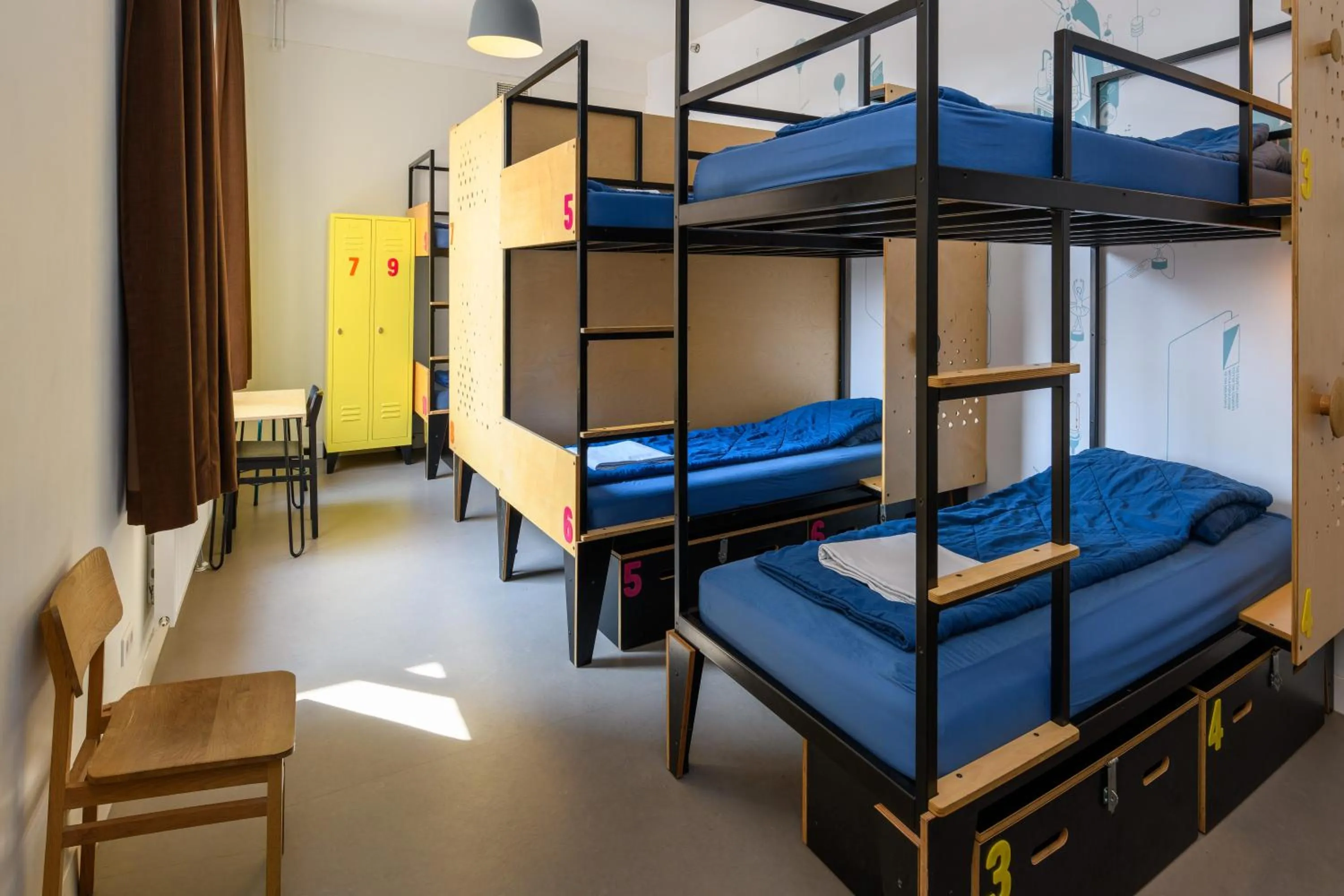 Bedroom, Bed in Stayokay Hostel Utrecht Centrum