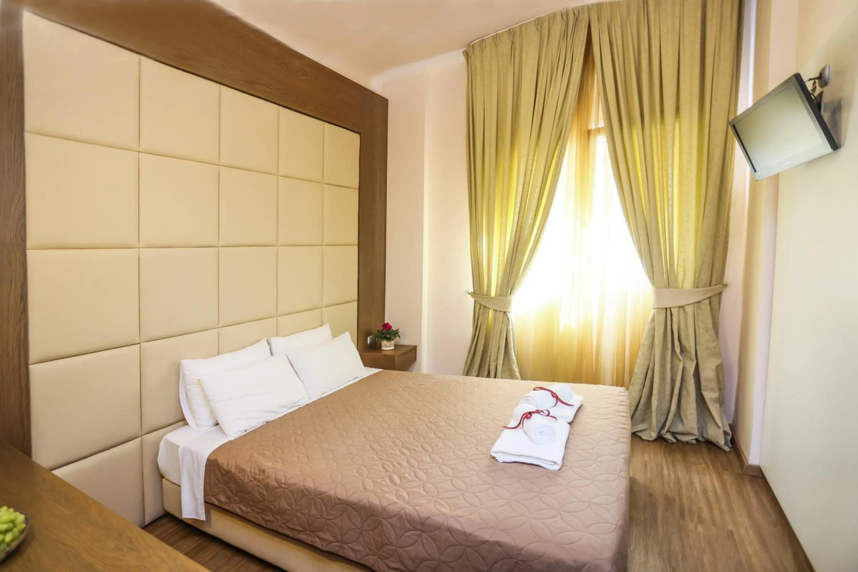 Photo of the whole room, Bed in Aegeon Hotel