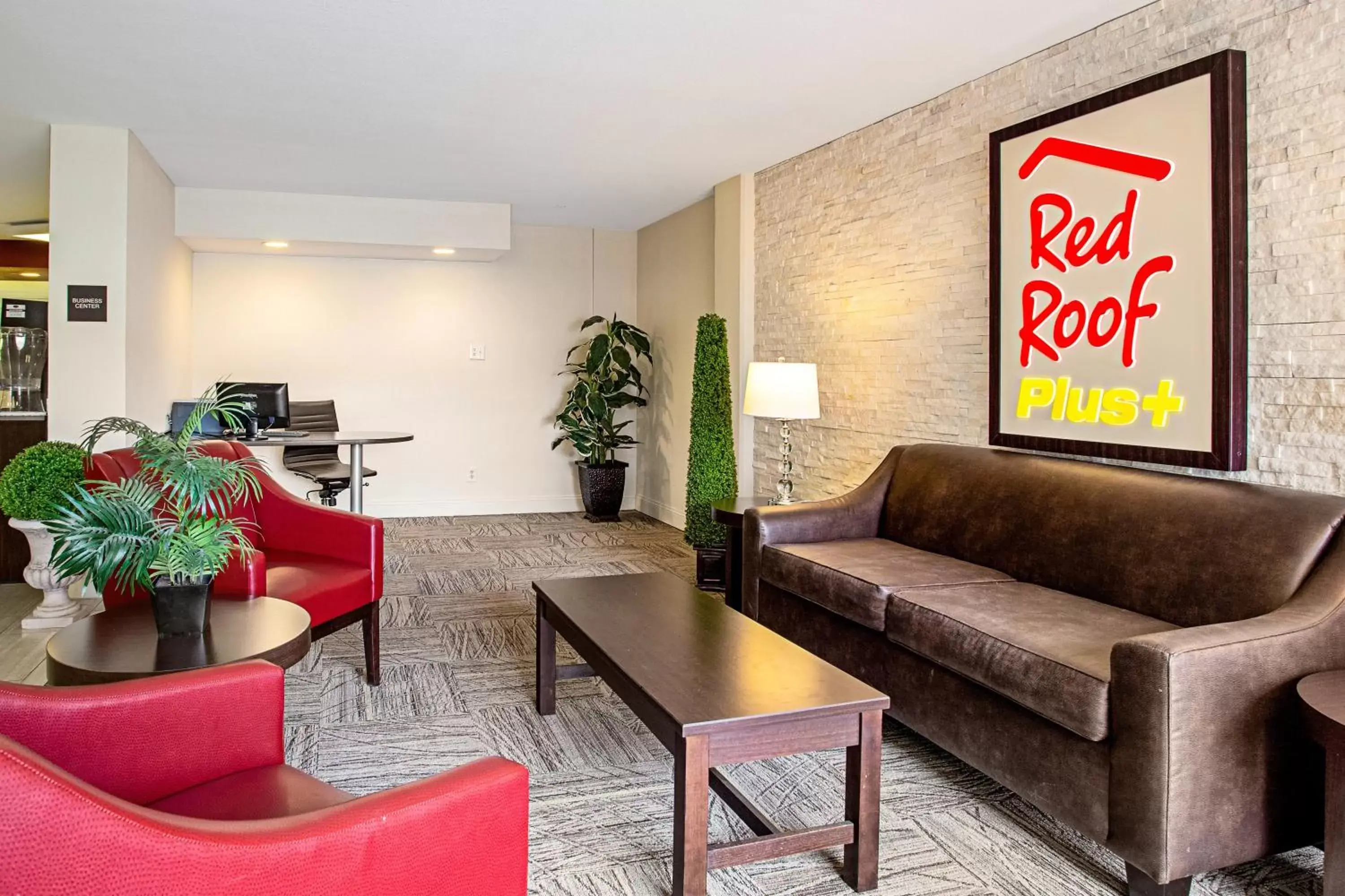 Lobby or reception in Red Roof Inn PLUS+ Wichita East