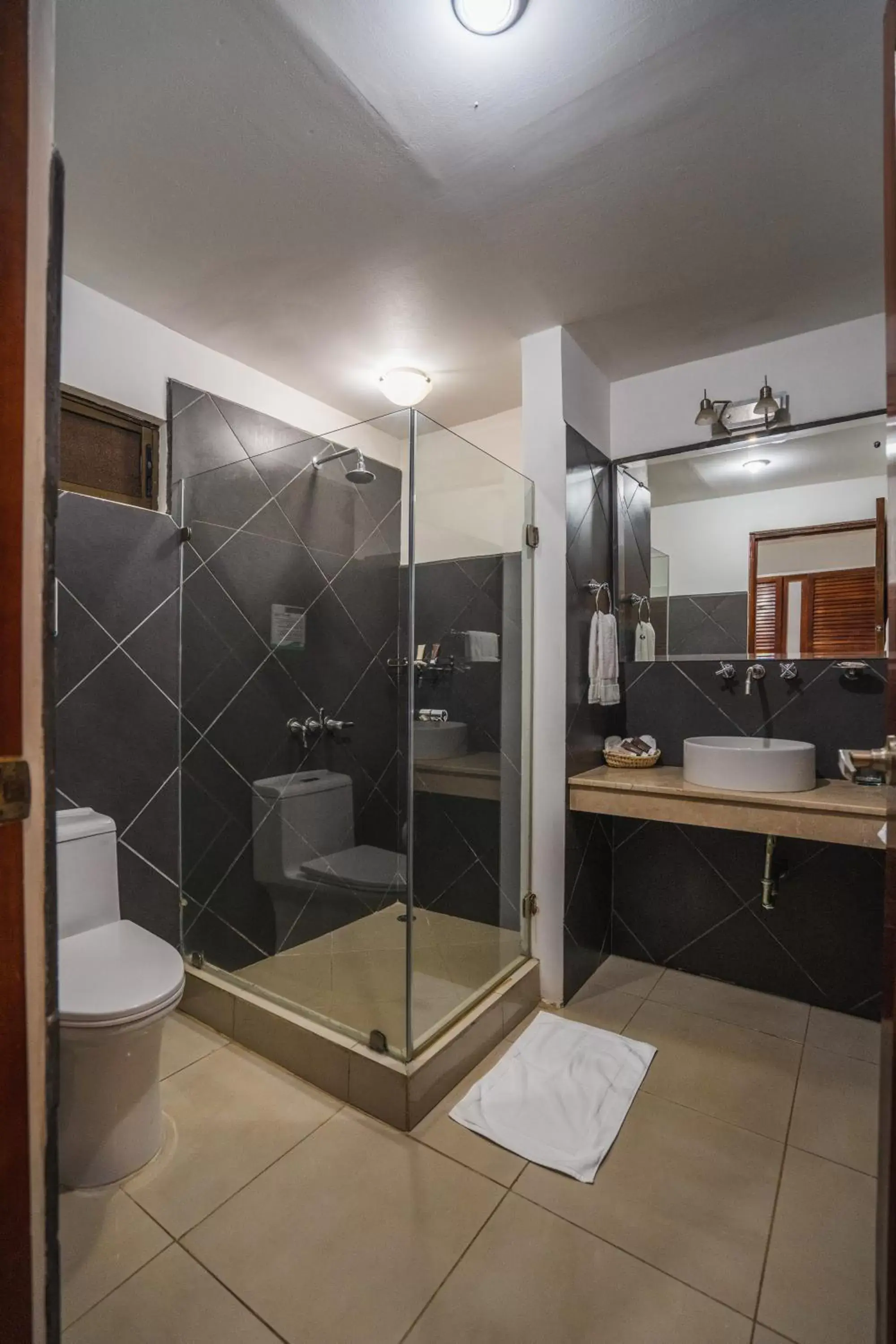 Shower, Bathroom in Hotel Arco Iris