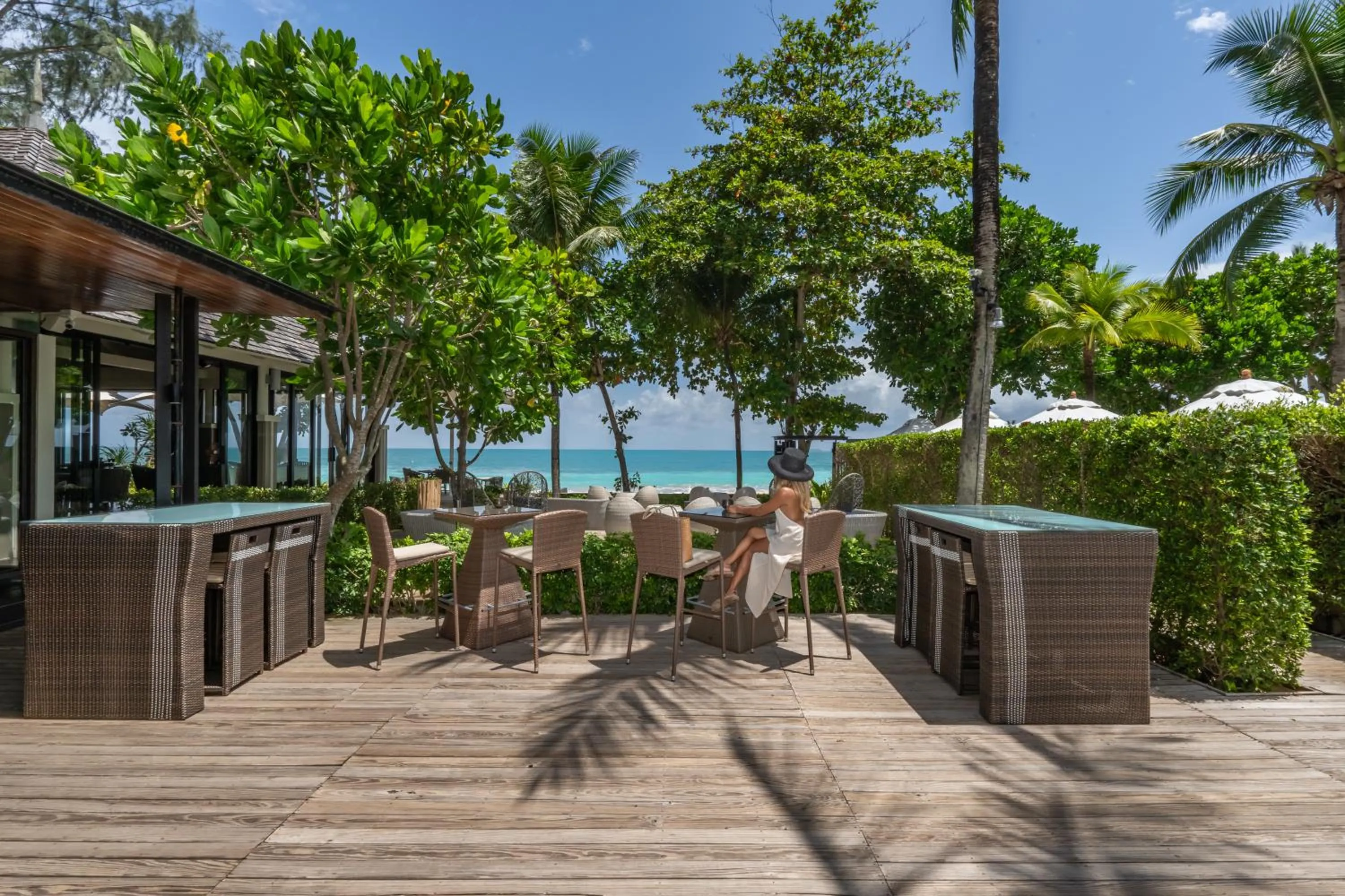 Patio in Layana Resort & Spa - Adult Only