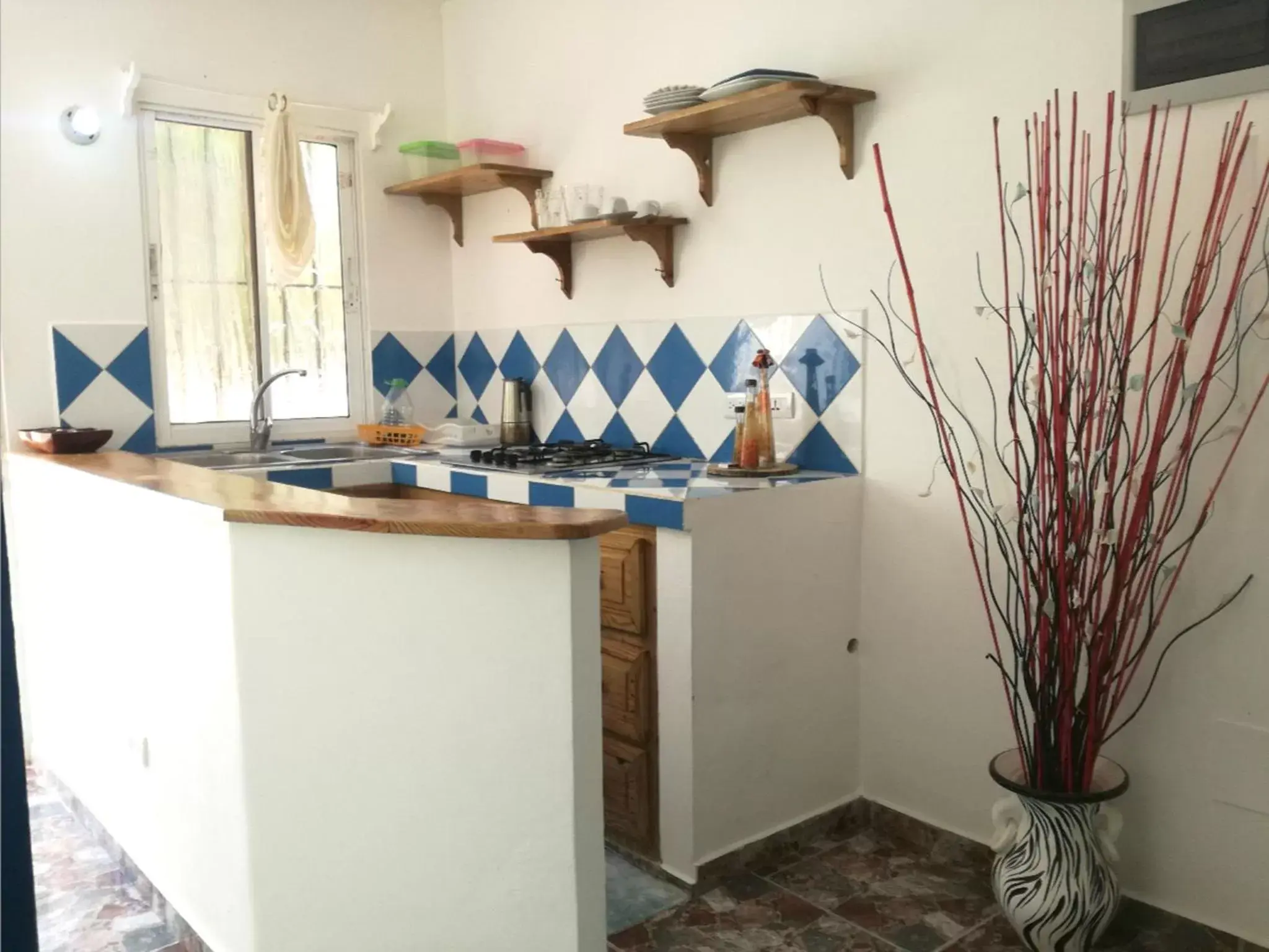 Kitchen or kitchenette, Kitchen/Kitchenette in House Jardin Del Caribe