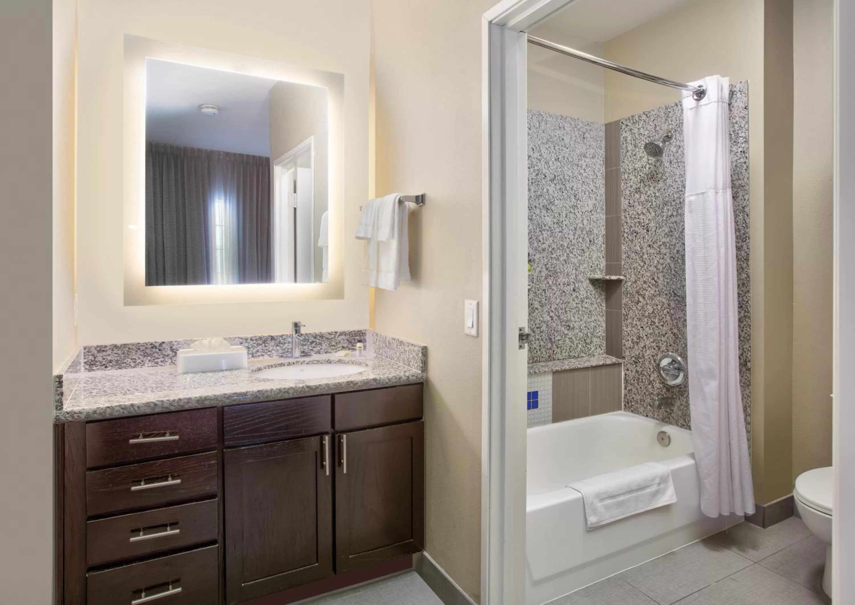 Bathroom in Staybridge Suites Plano - Richardson Area by IHG