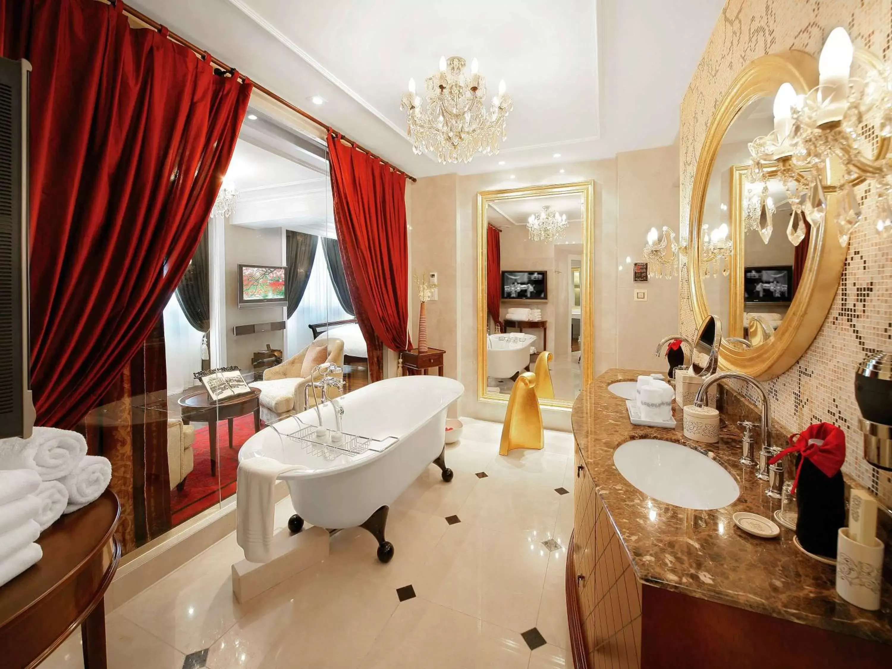 Bedroom, Bathroom in Sofitel Legend Metropole Hanoi