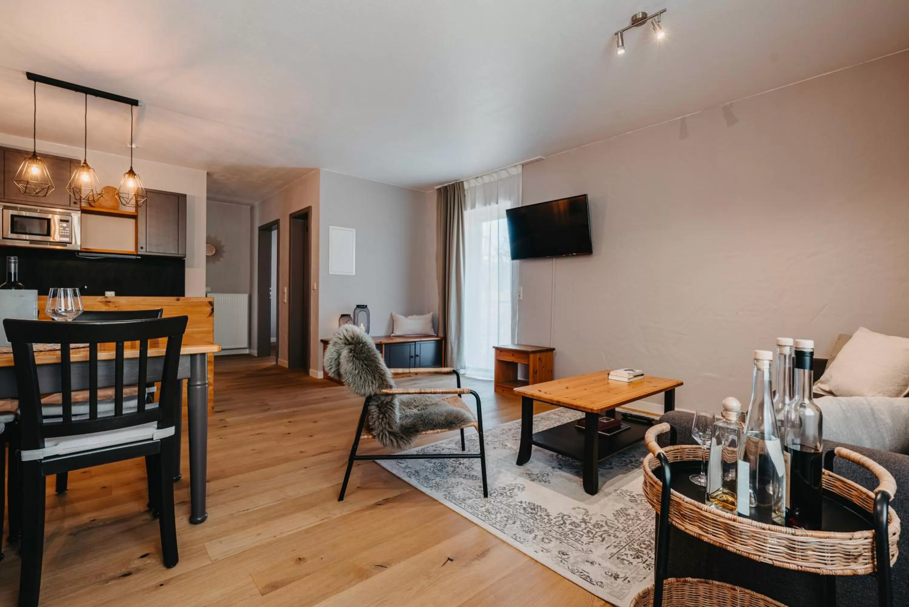 Living room, Seating Area in Becksteiner Rebenhof