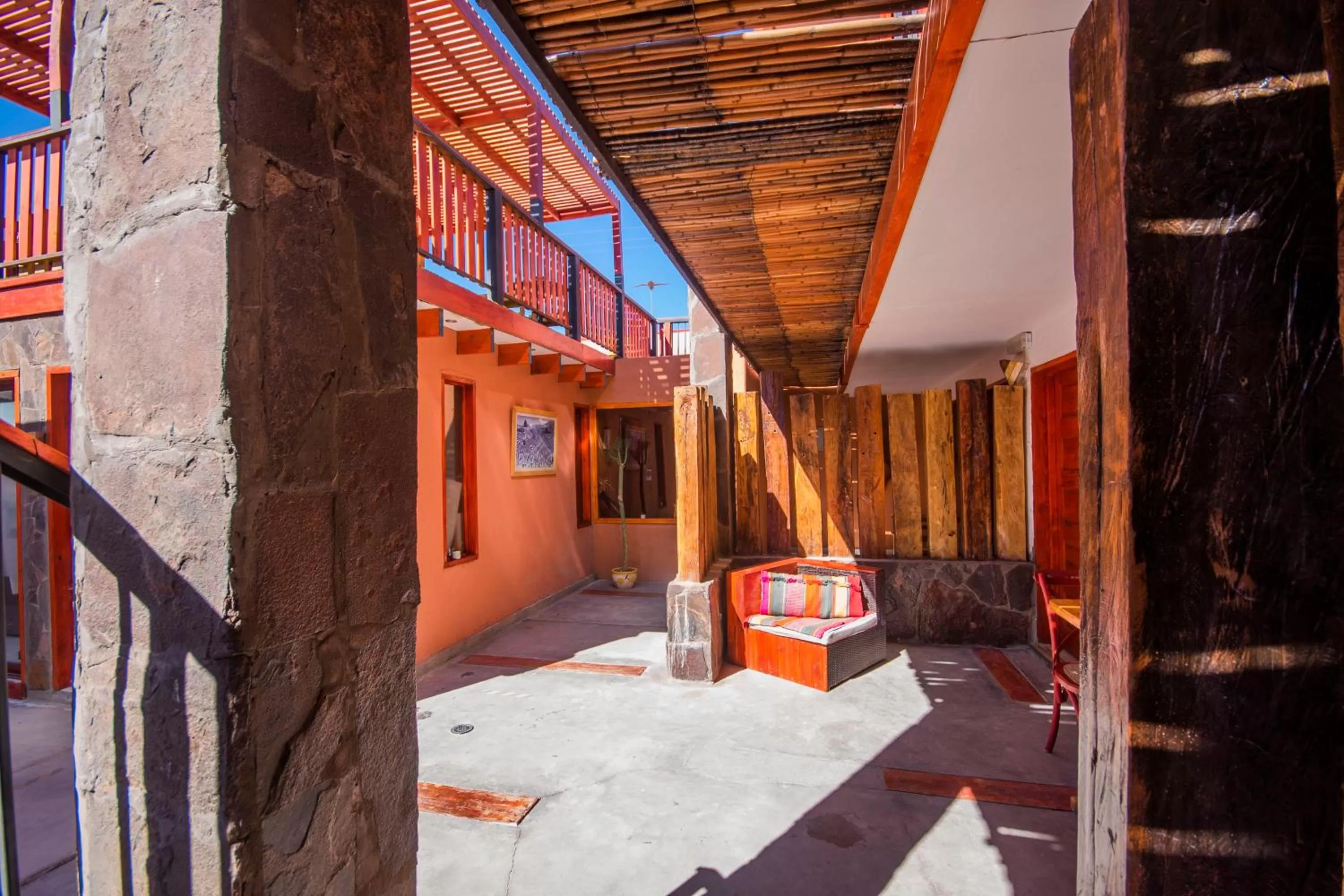 Balcony/Terrace in Hotel Casa Algarrobo