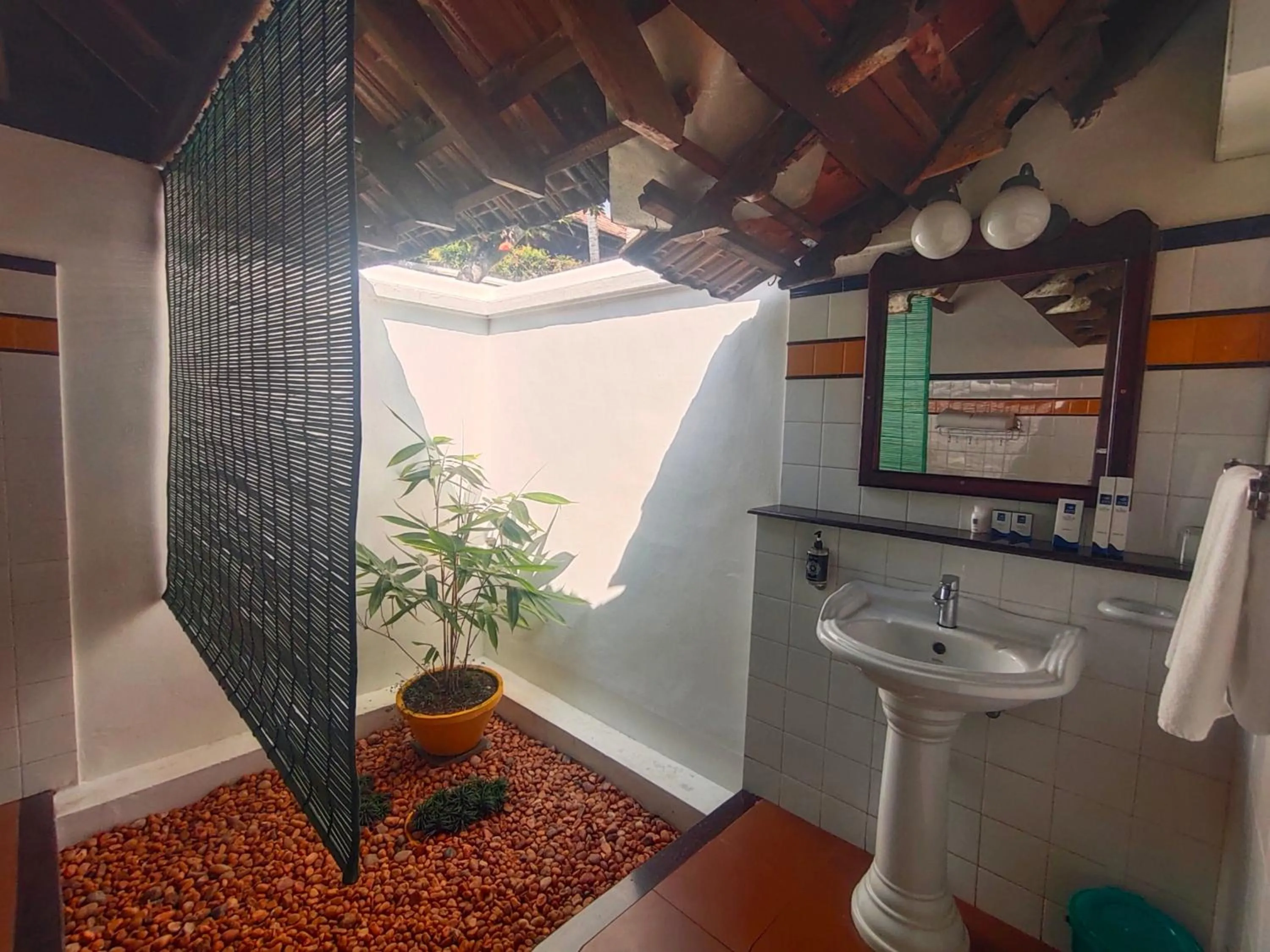 Bathroom in The Travancore Heritage Beach Resort