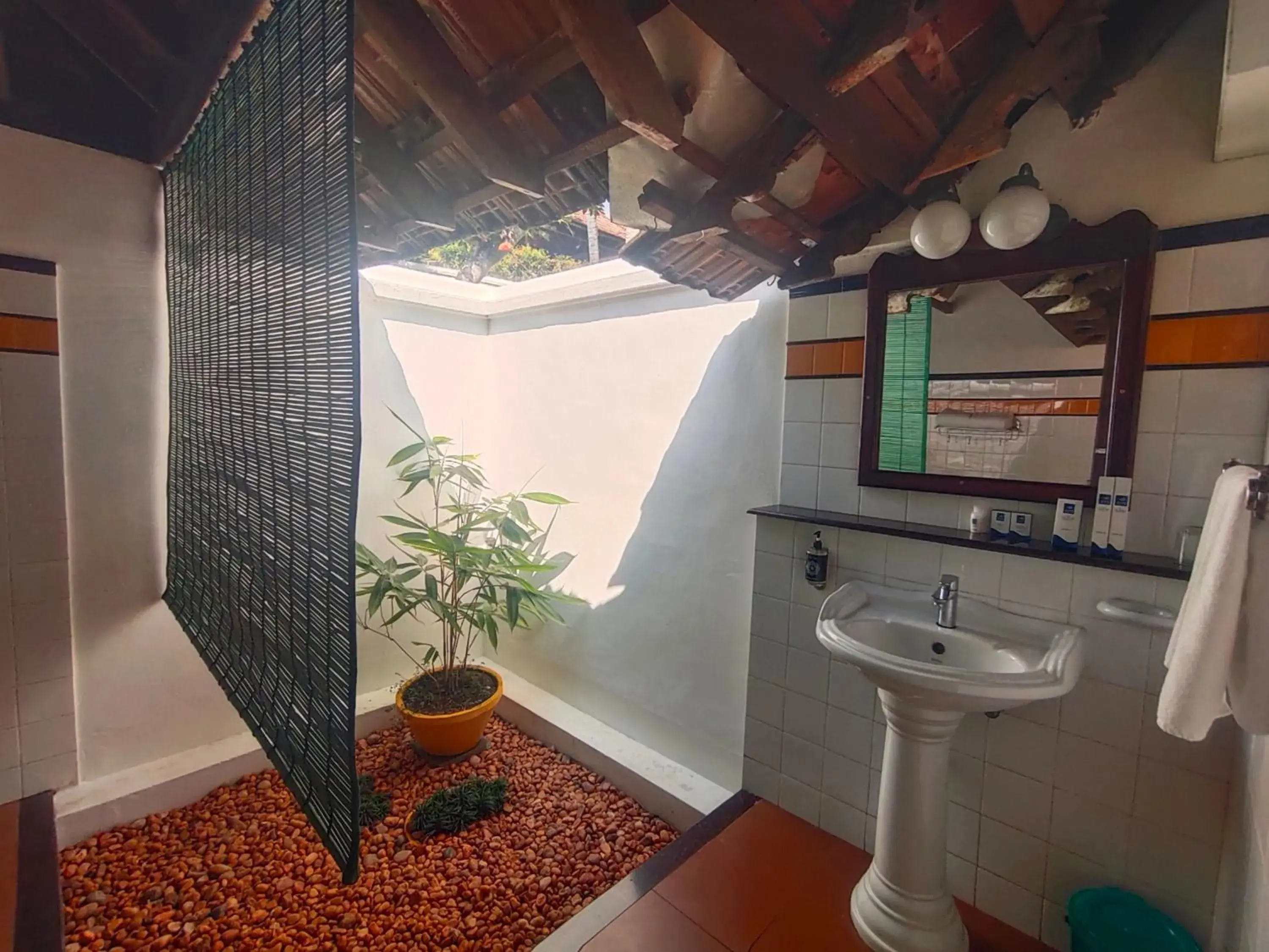 Bathroom in The Travancore Heritage Beach Resort