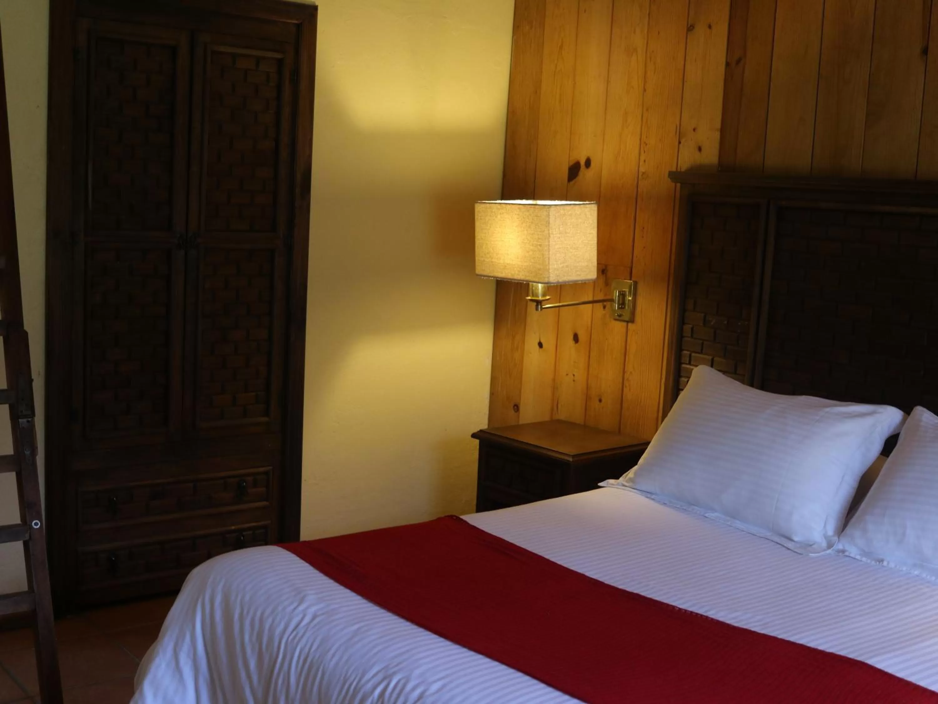 Bed in Cabañas La Cascada